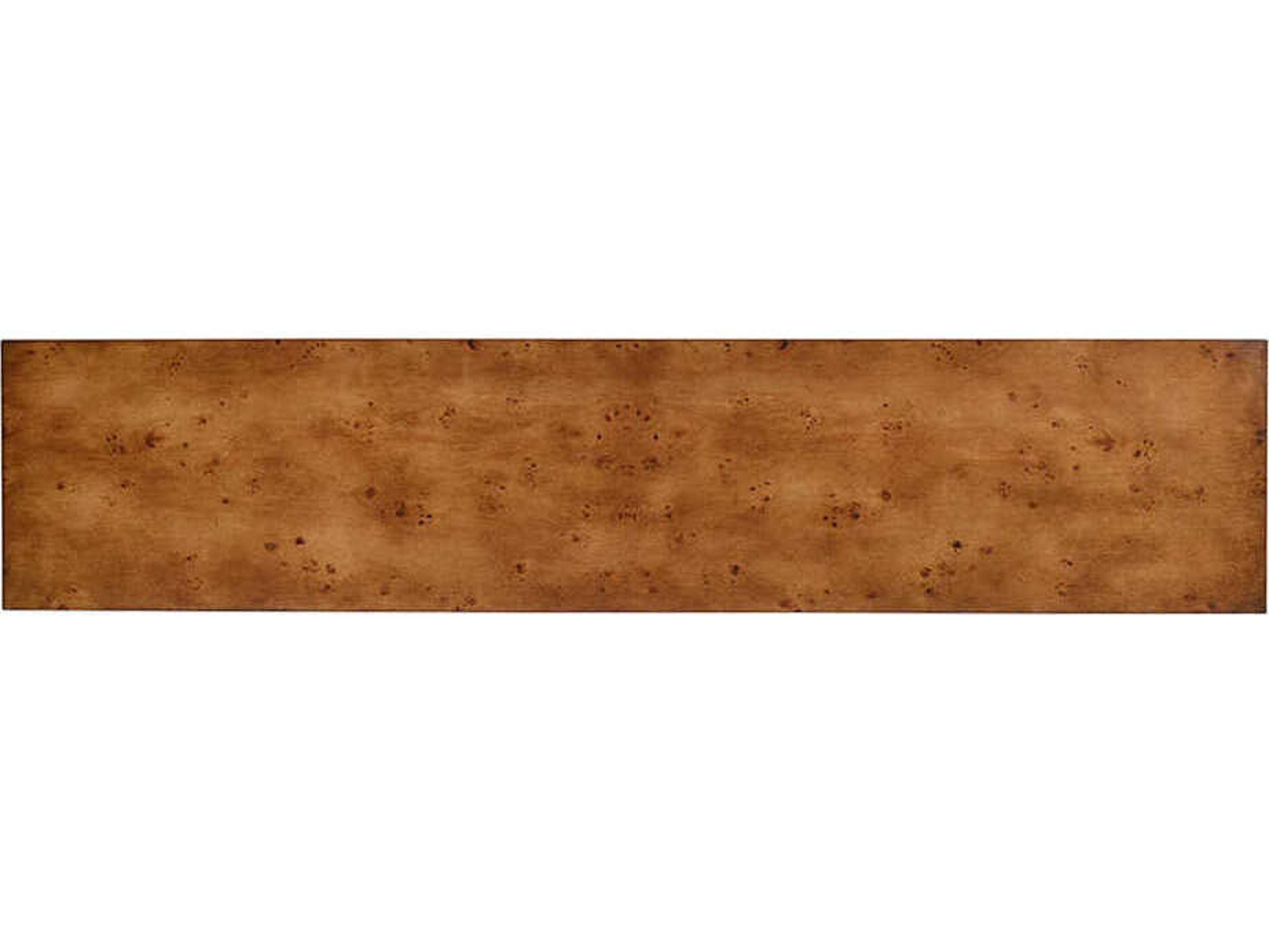 Oliver Home Ashton Rectangular Wood Rustic Burl Console Table