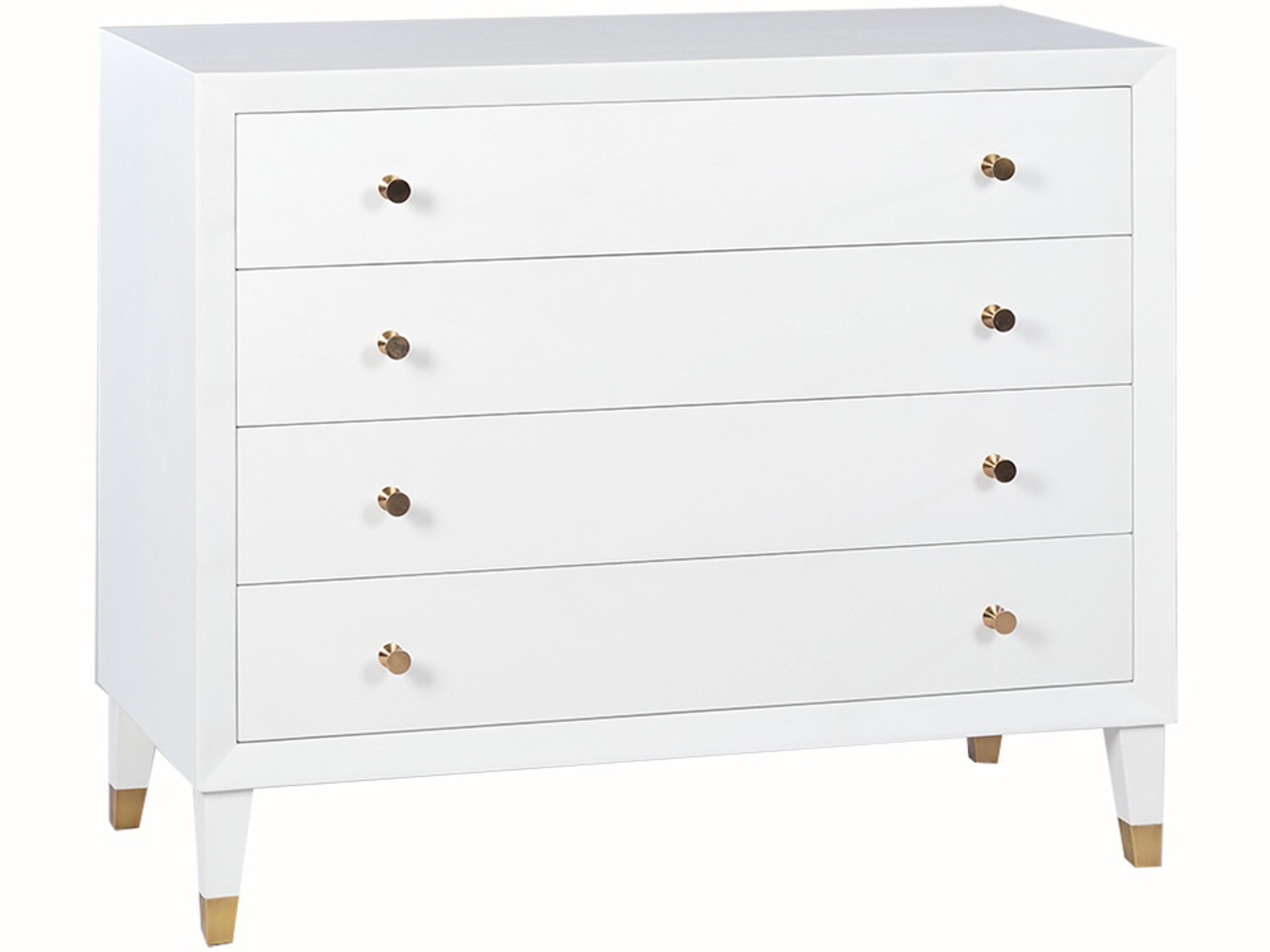 Beverly Ghost White Acacia Wood Accent Chest