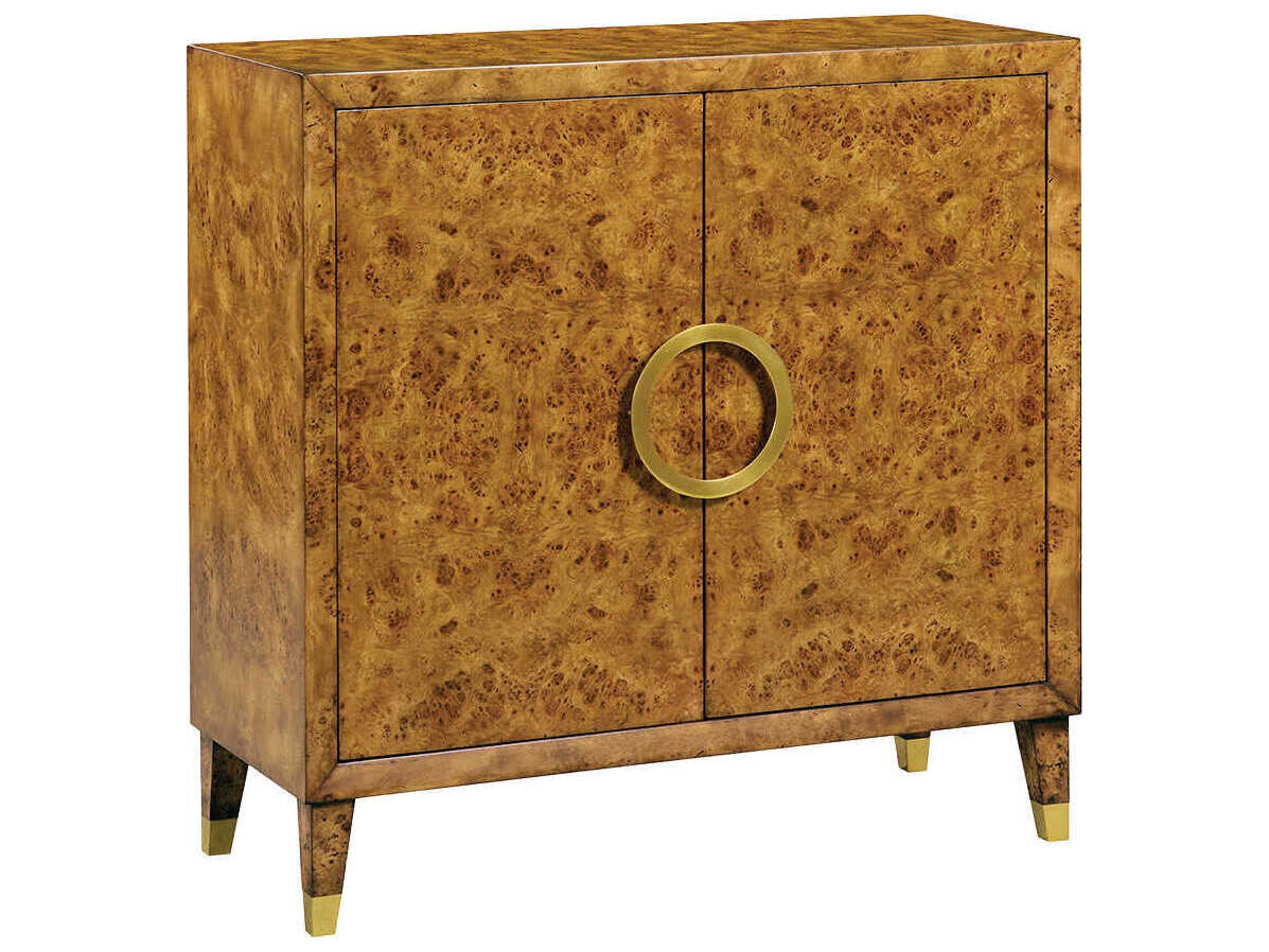 Bruce Rustic Burl Brown Burlwood Accent Chest