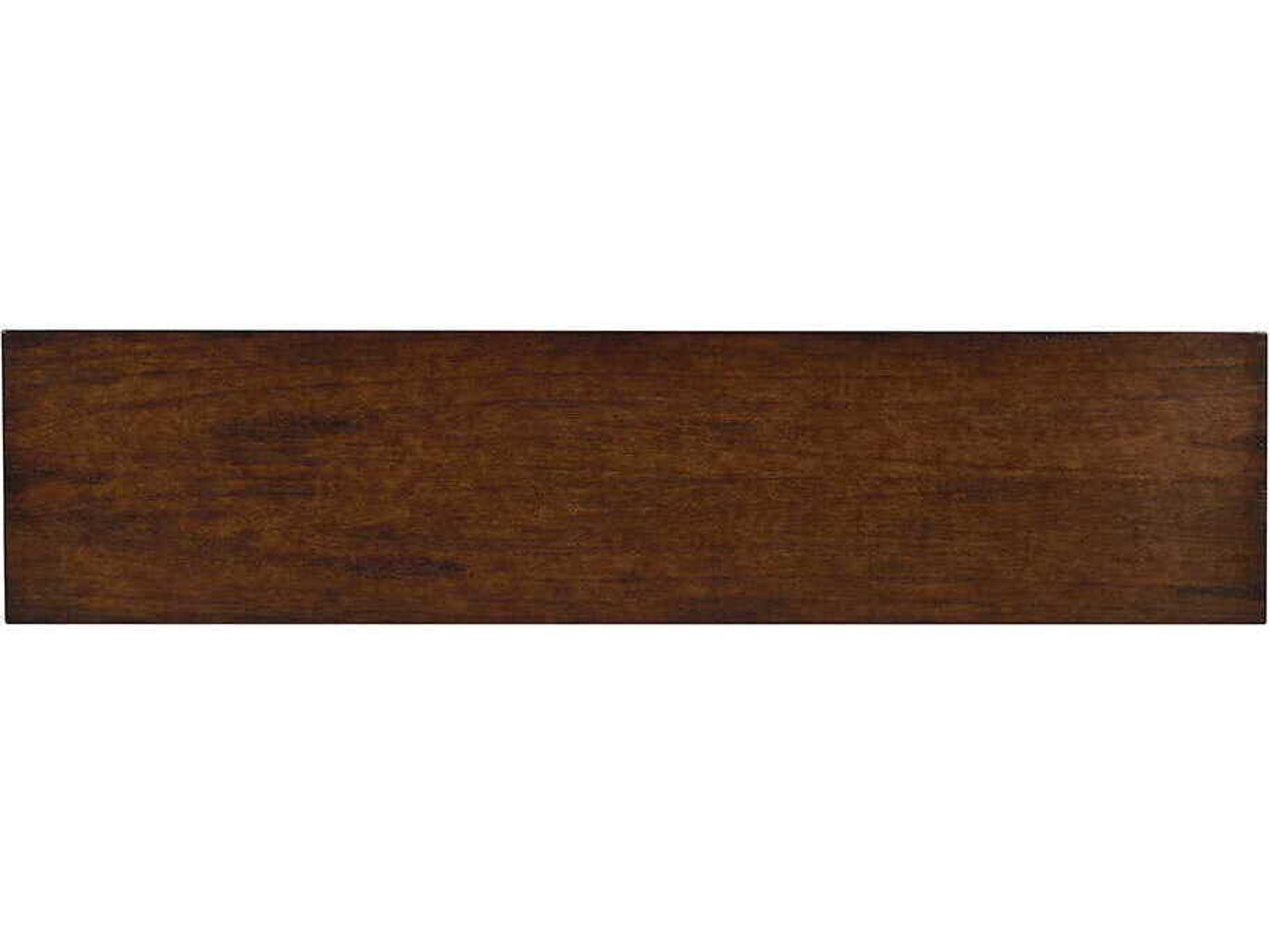 Oliver Home Villa Rectangular Wood Country Console Table