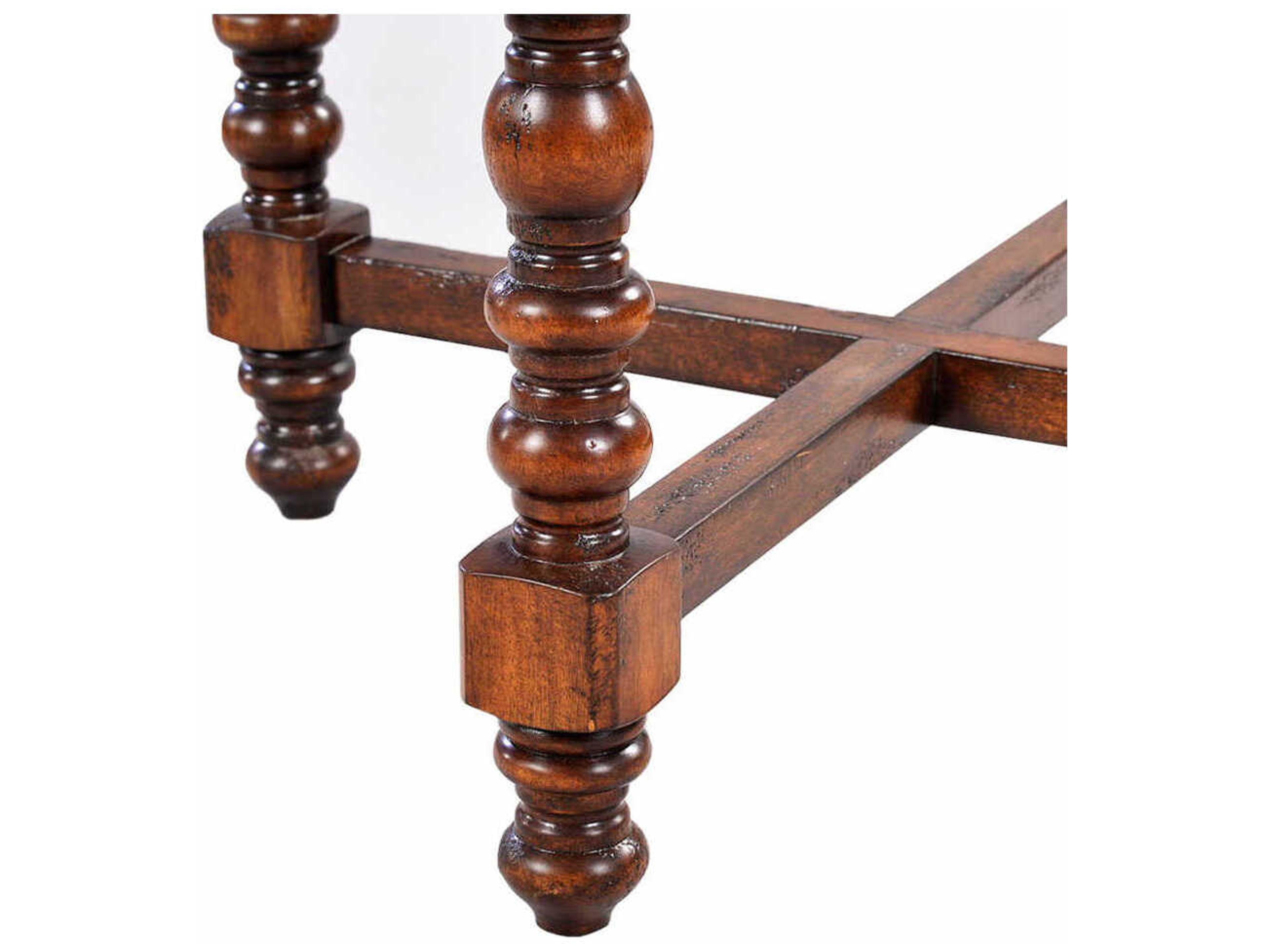 Oliver Home Mesa Round Wood Country End Table