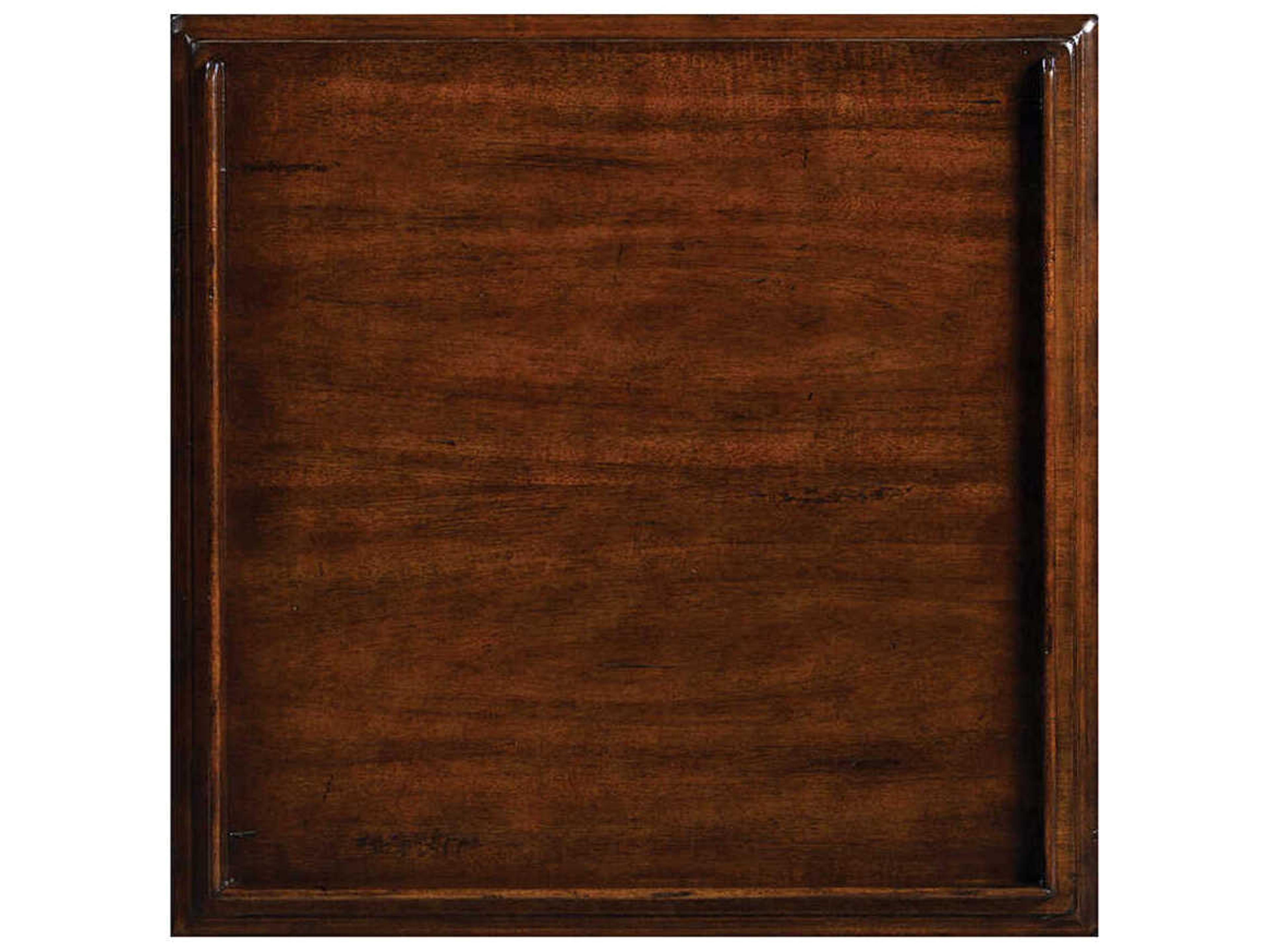 Oliver Home Haven Square Wood Country End Table