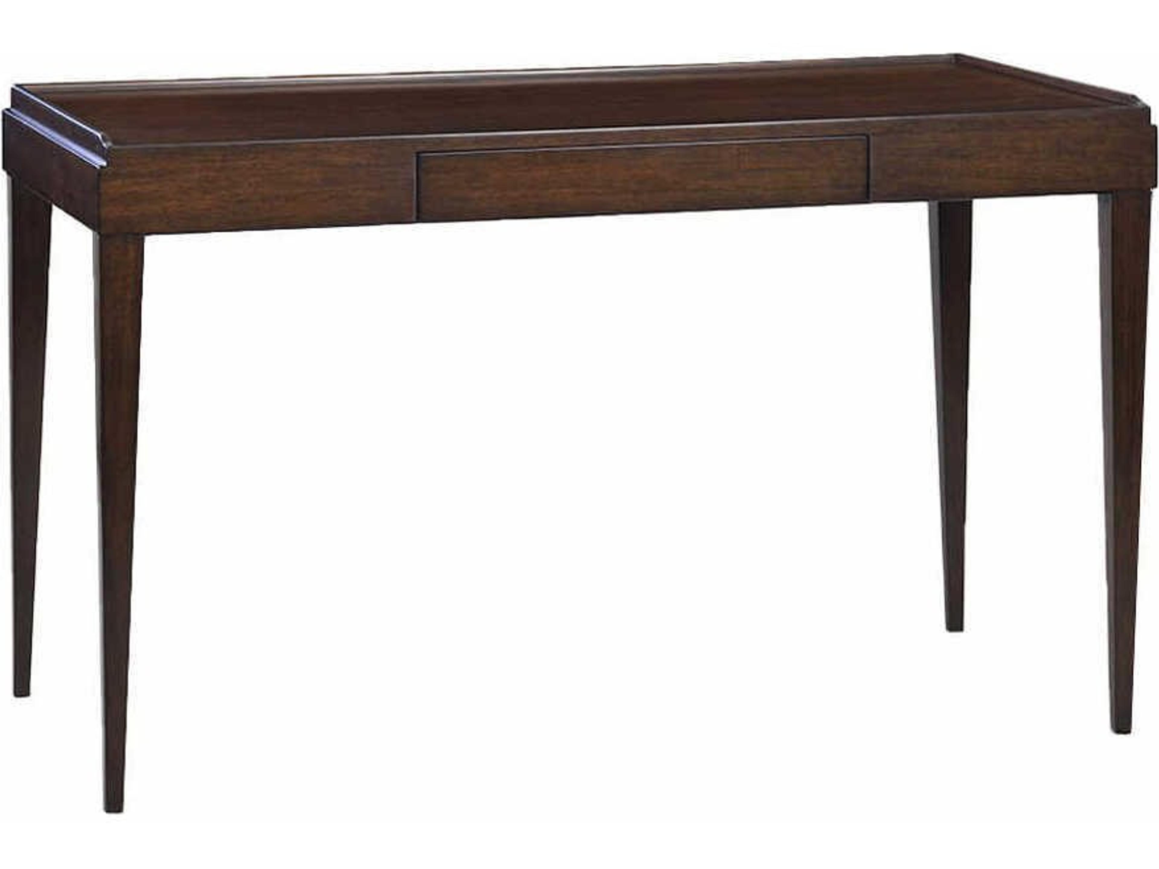 Liz Country Brown Acacia Wood Writing Desk