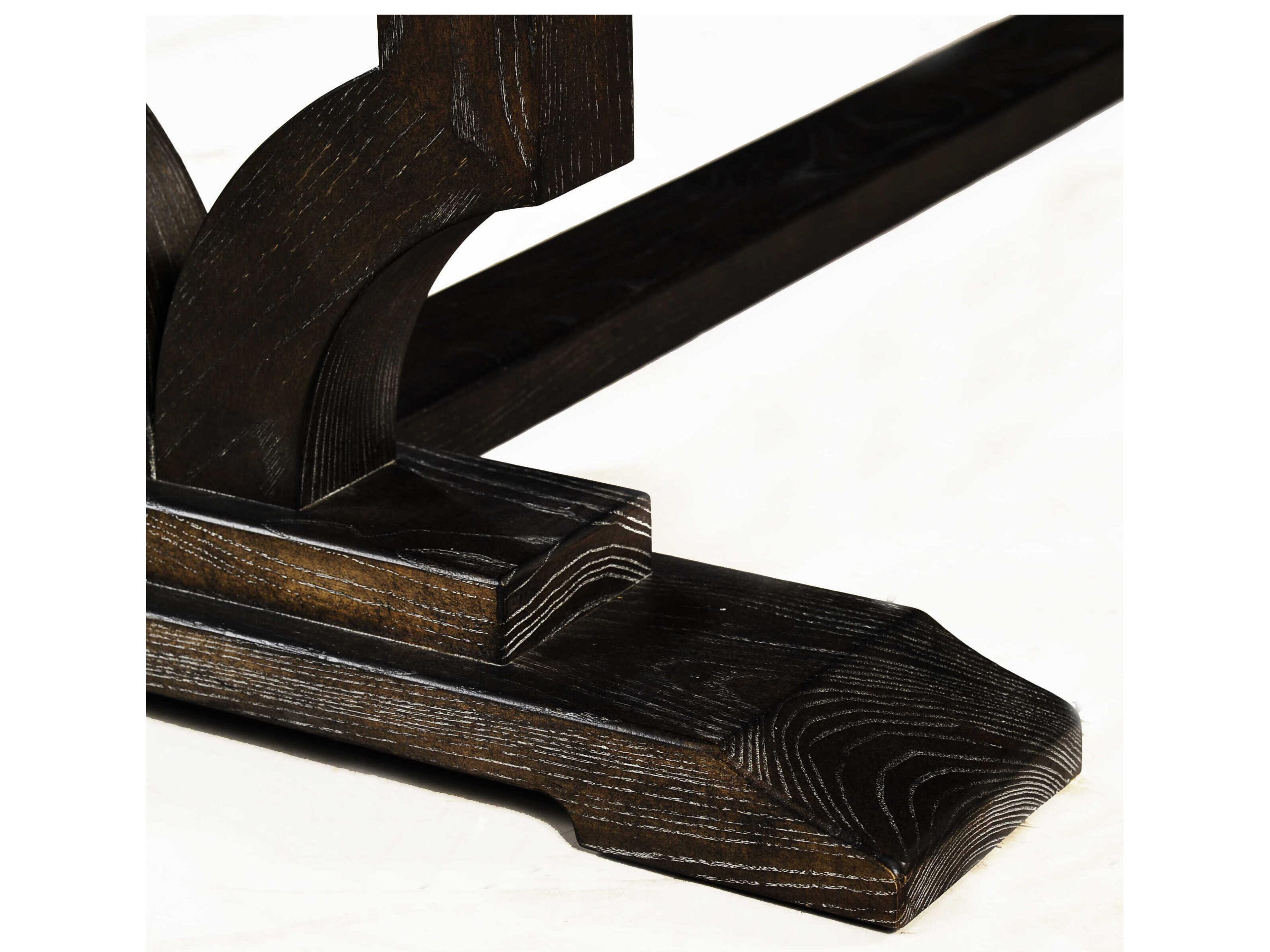 Oliver Home Portia Rectangular Wood Midnight Dining Table