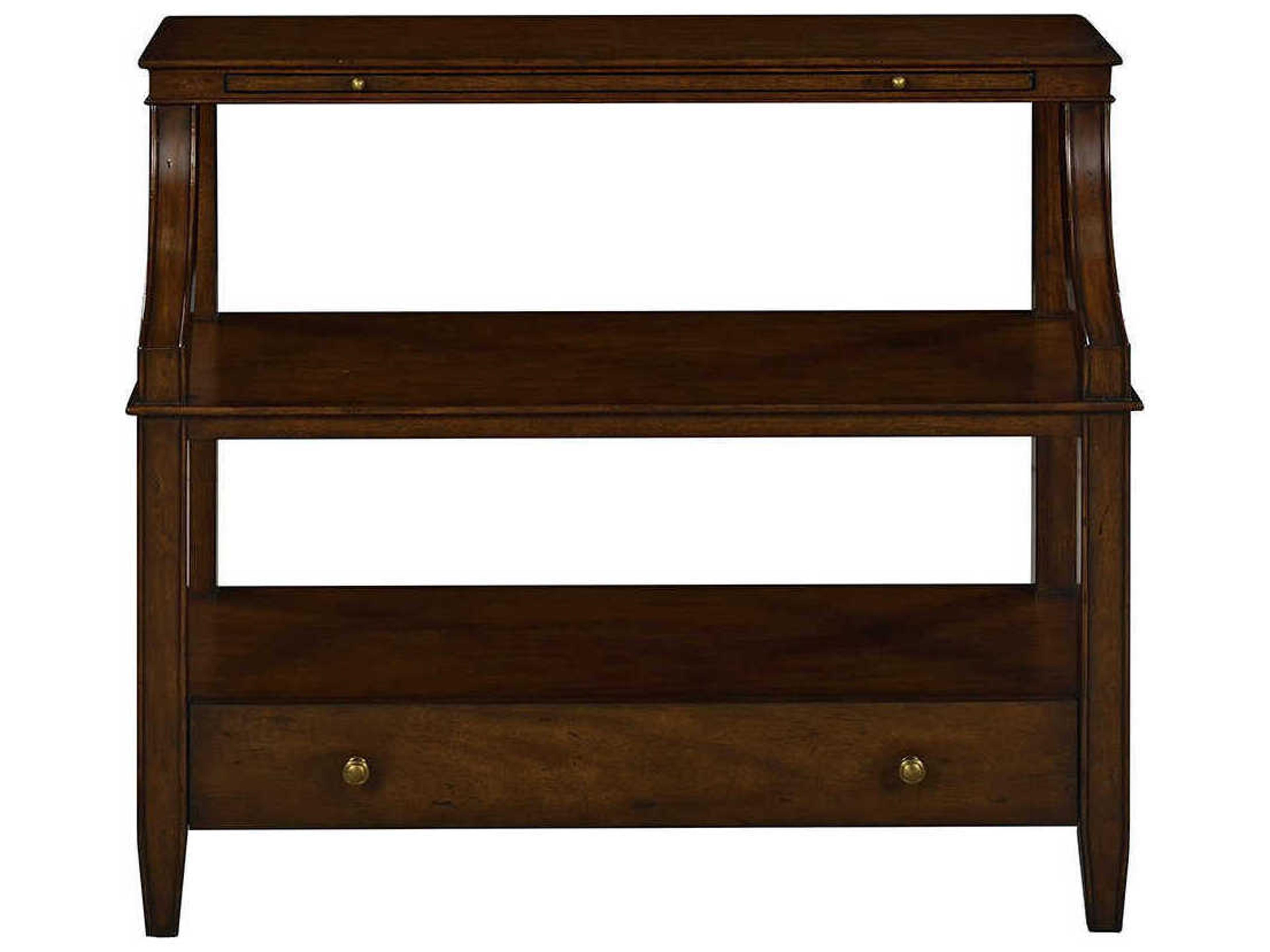 Oliver Home Mia Rectangular Wood Country End Table