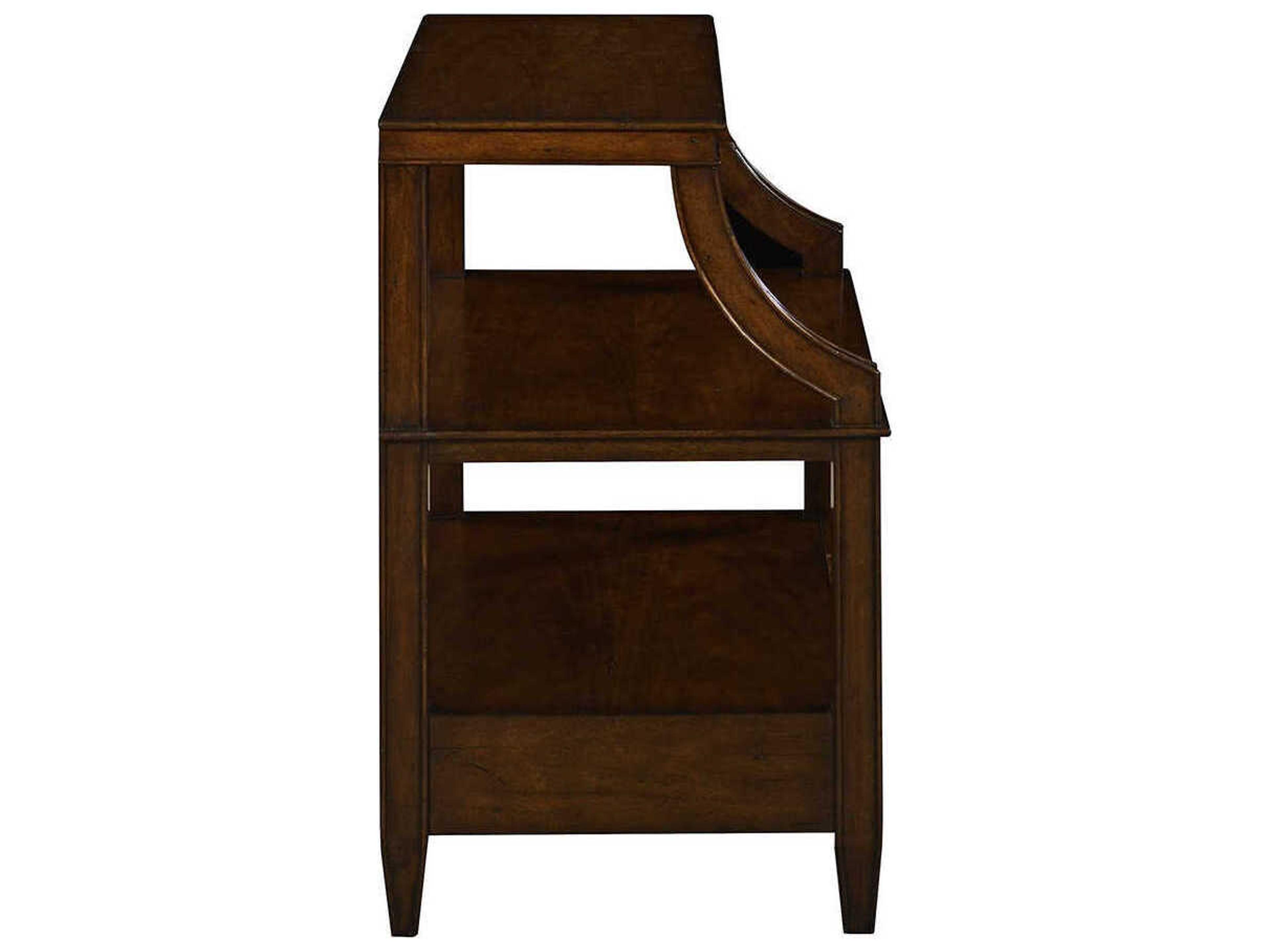 Oliver Home Mia Rectangular Wood Country End Table