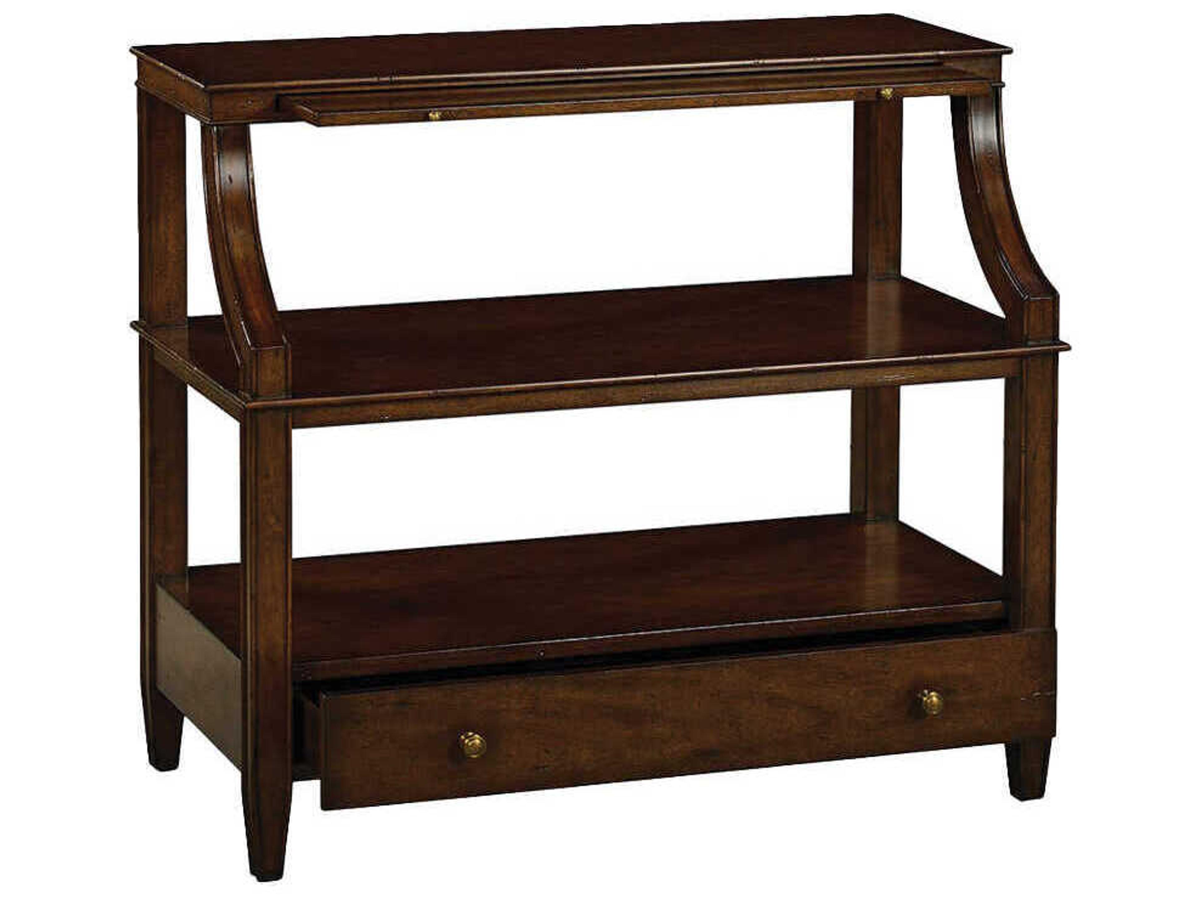 Oliver Home Mia Rectangular Wood Country End Table