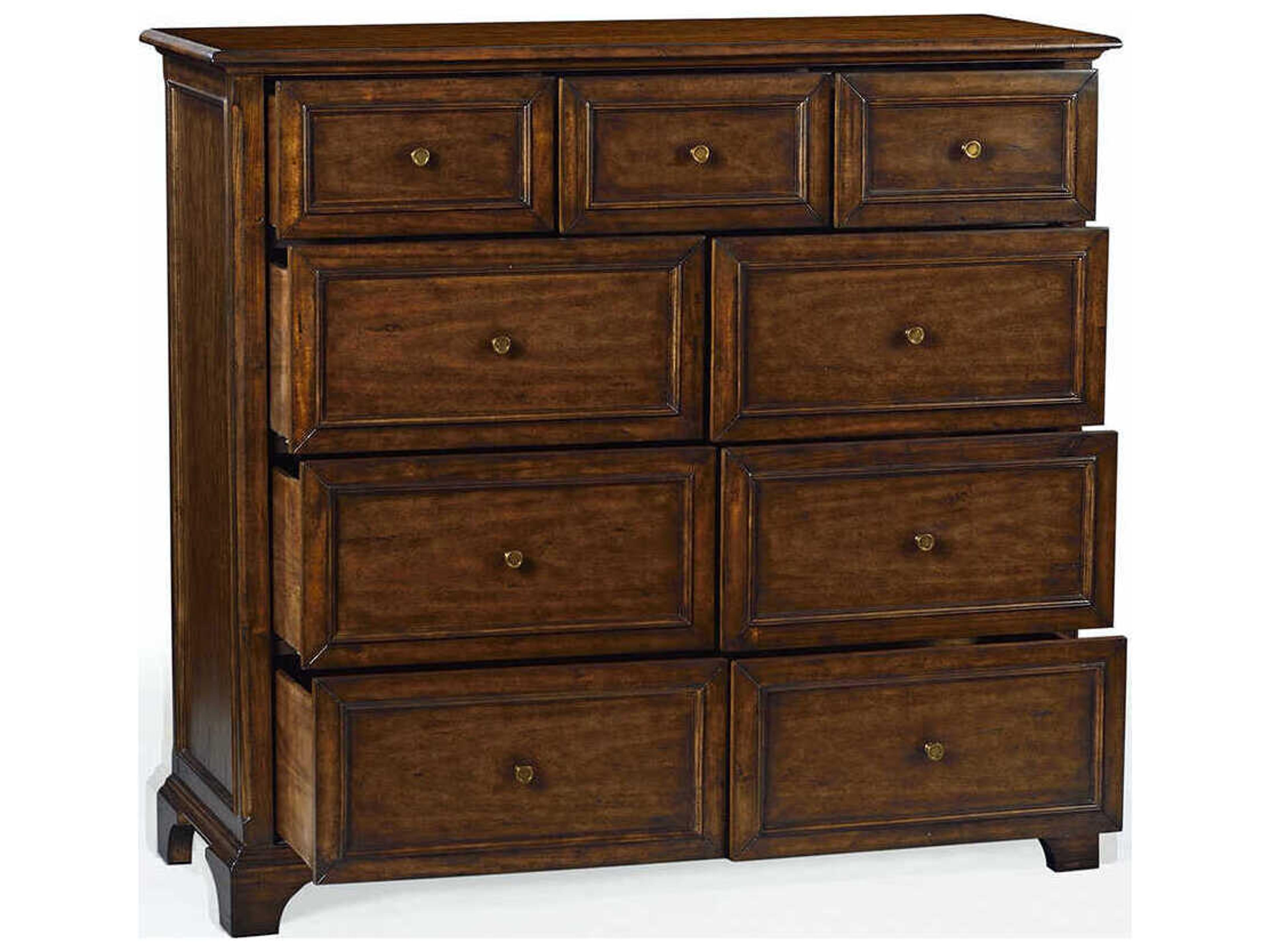 Oliver Home Lakewood Country Brown Acacia Wood Accent Chest