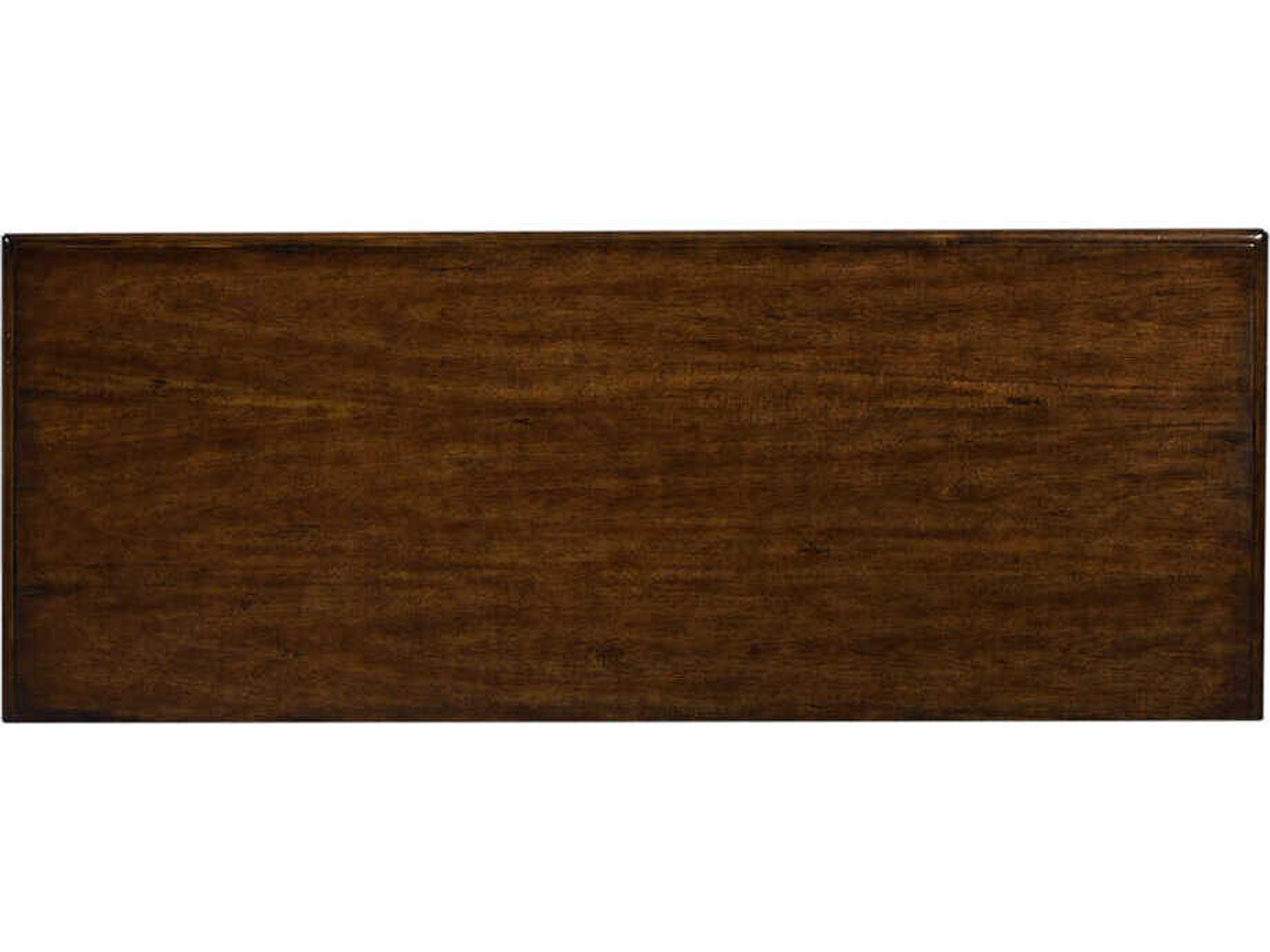 Oliver Home Lakewood Country Brown Acacia Wood Accent Chest