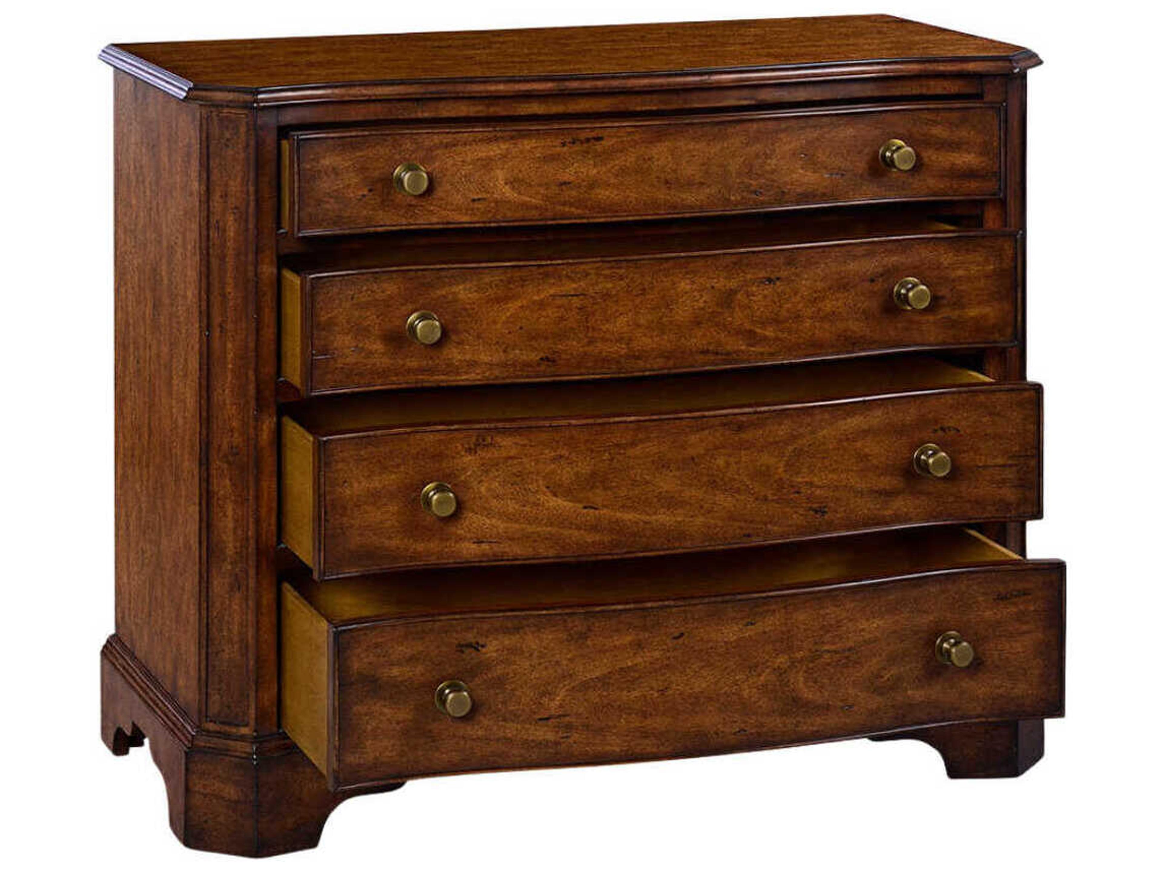 Oliver Home Willow Country Brown Acacia Wood Accent Chest