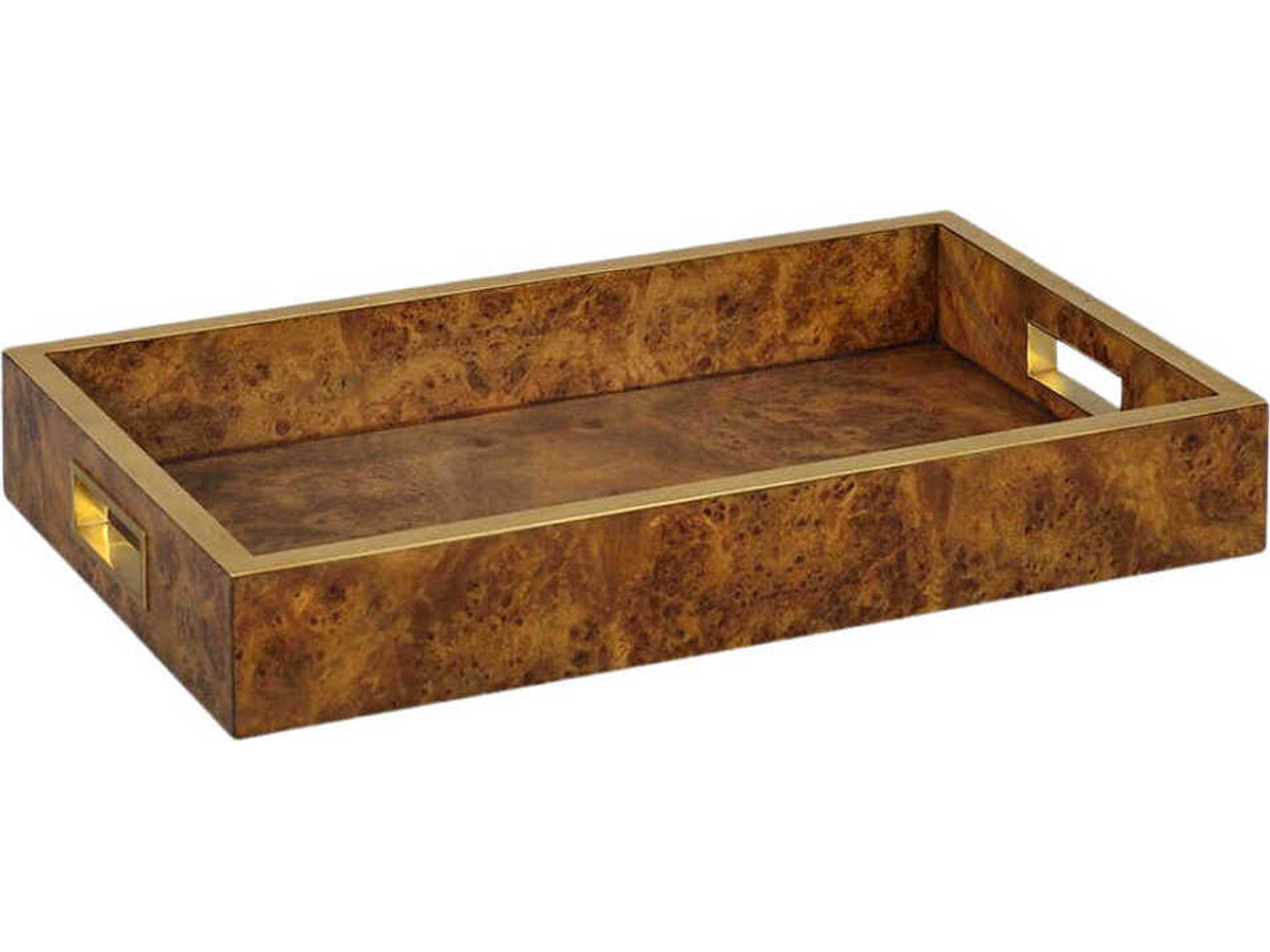 Rustic Burl Serving Tray