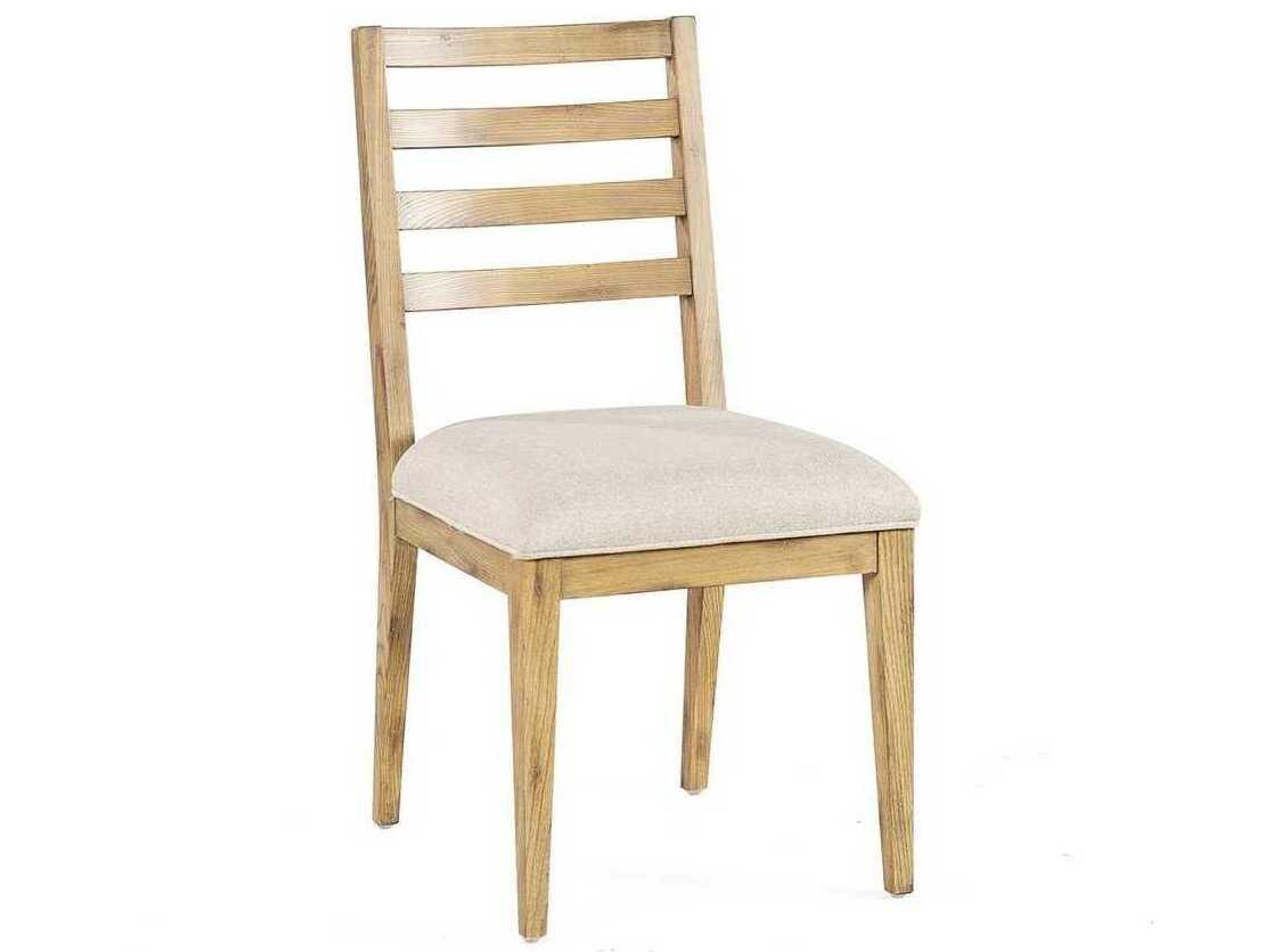 Ribbon-II Beige Upholstered Armless Dining Chair