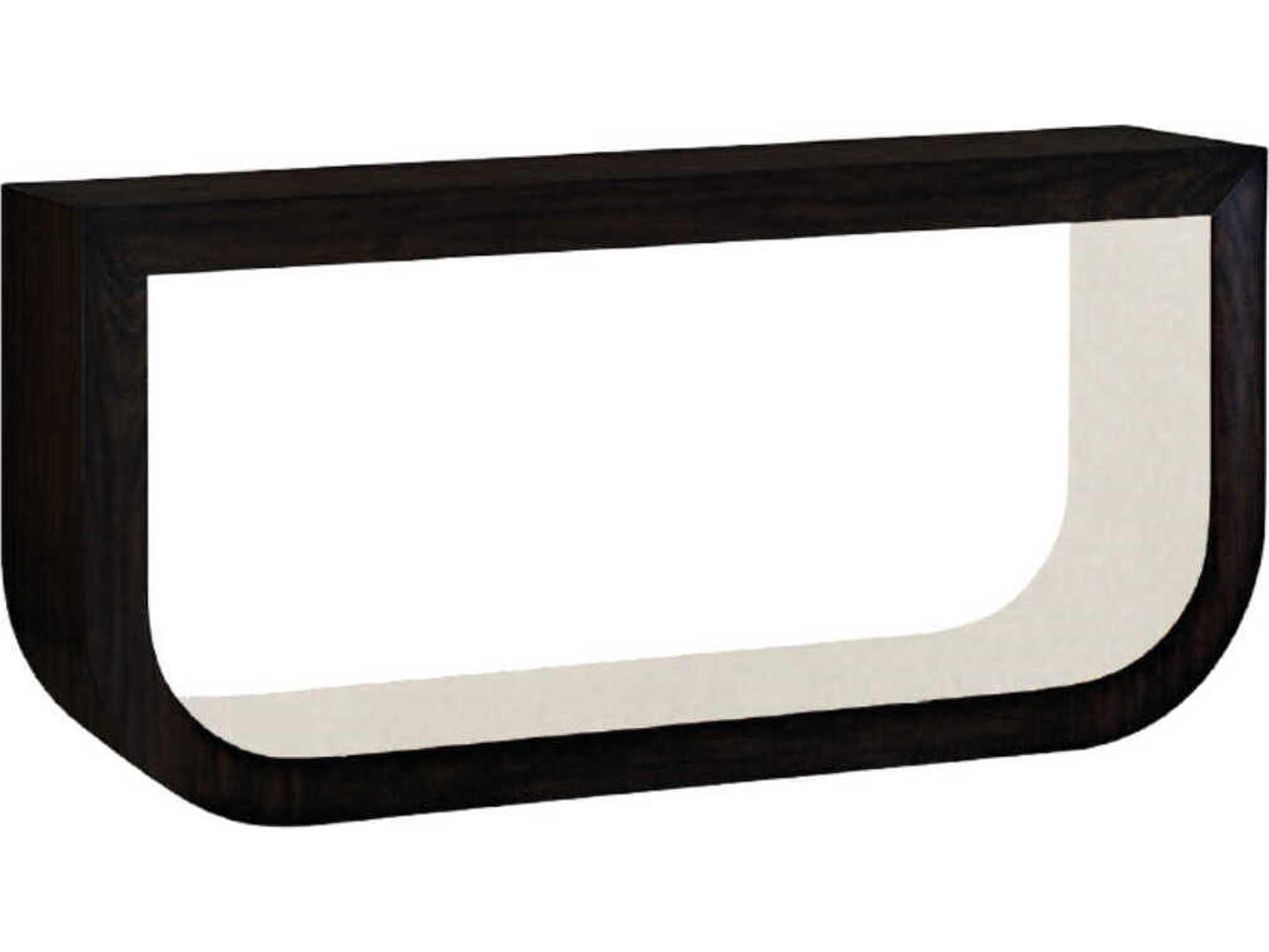 Carter Rectangular Wood Egret Console Table