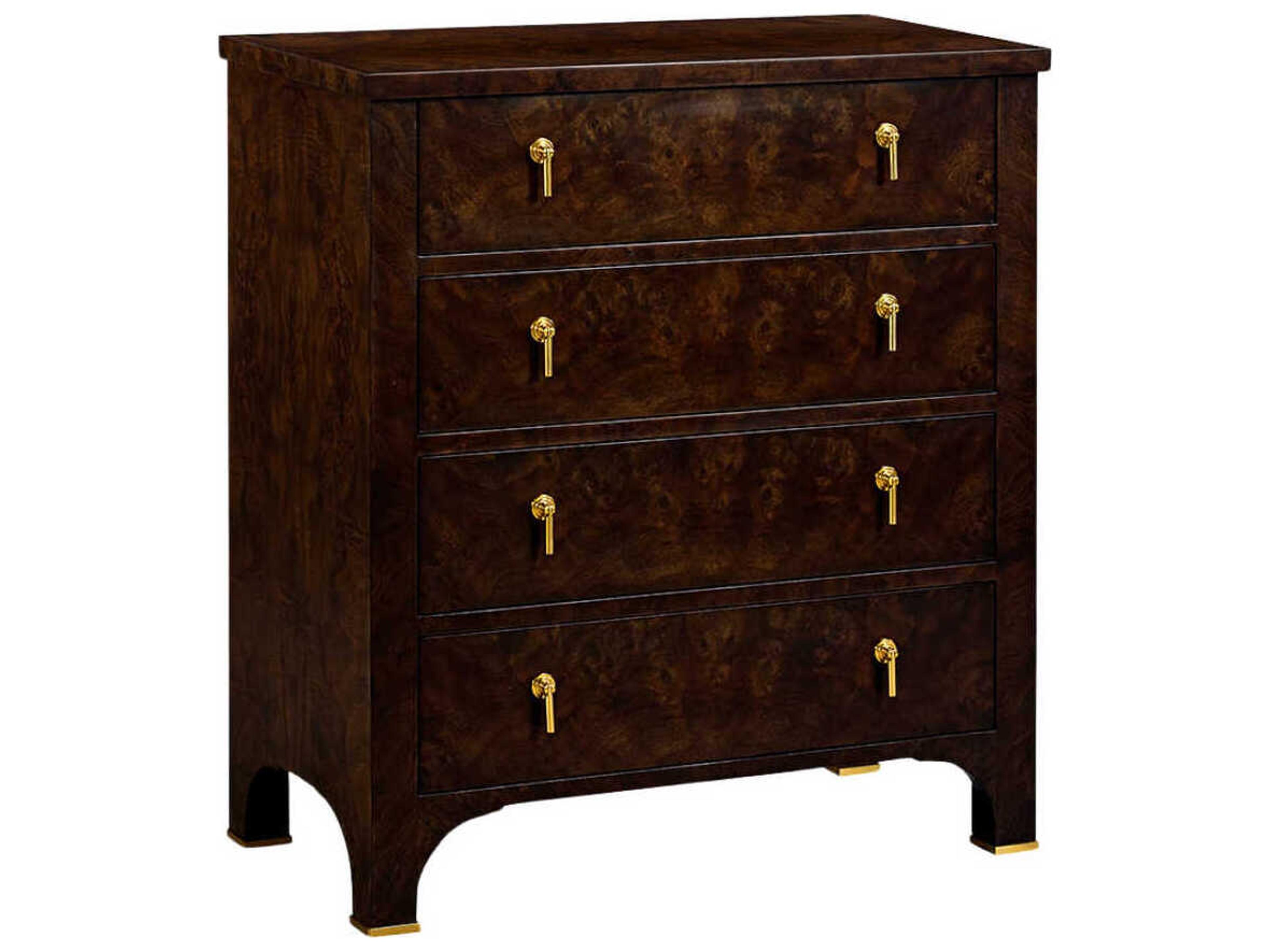 Hallmark Walnut Burl Brown Wood Accent Chest