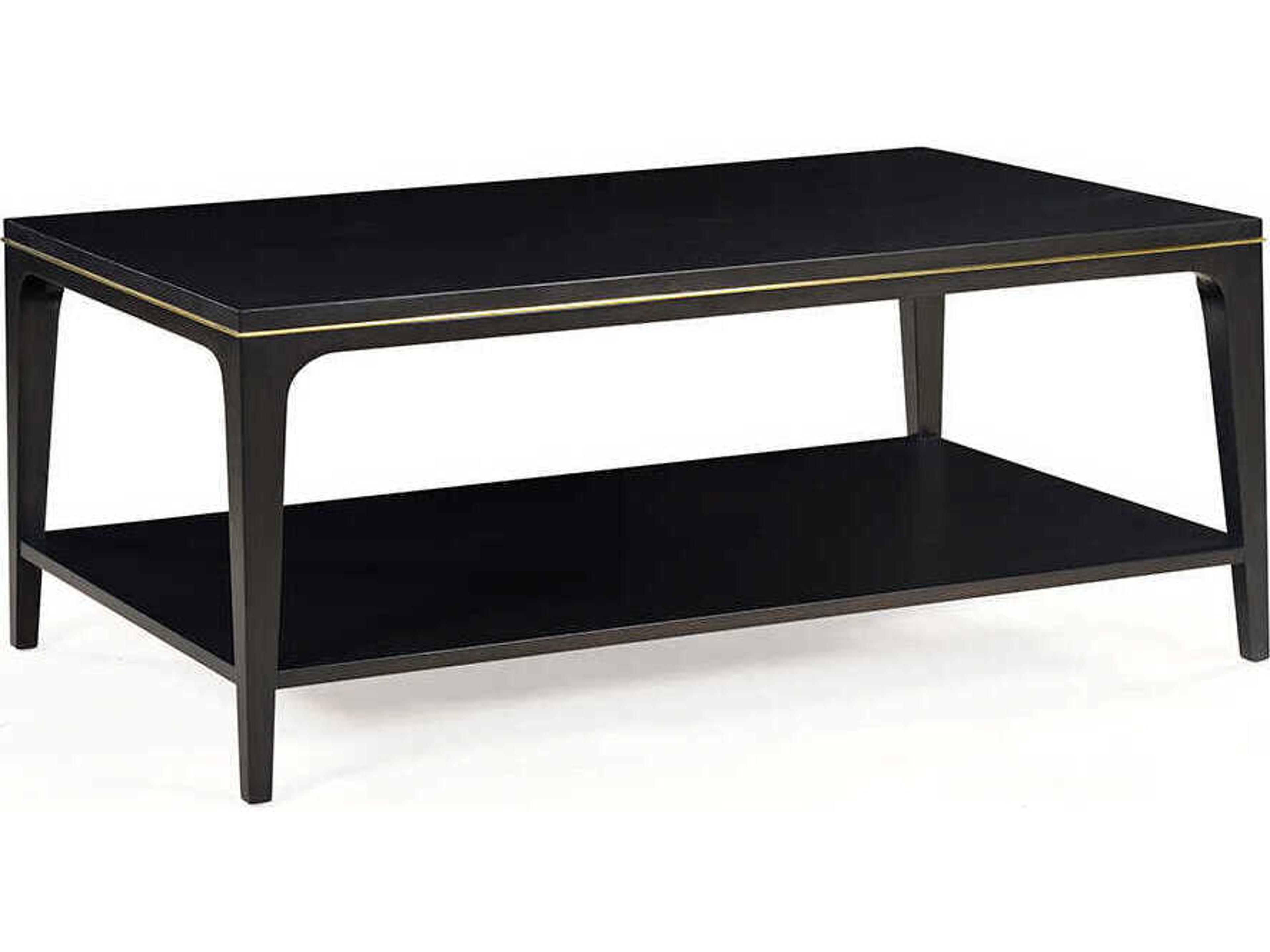 Thomas Rectangular Wood Espresso Coffee Table
