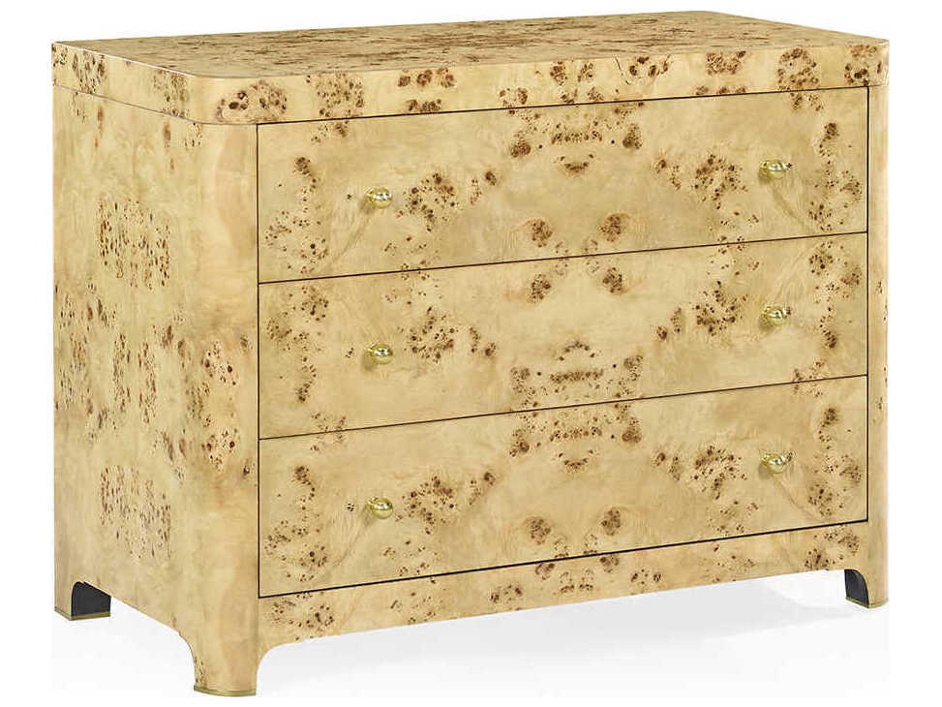 Roland Natural Burl Burlwood Accent Chest