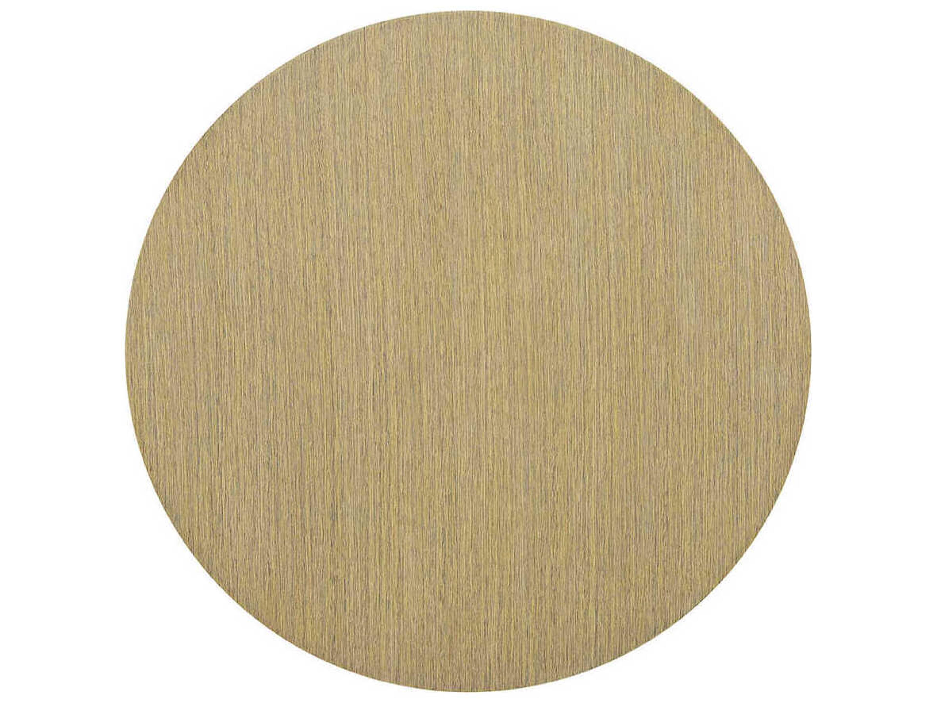 Oliver Home Antioch Round Wood Rabbit End Table