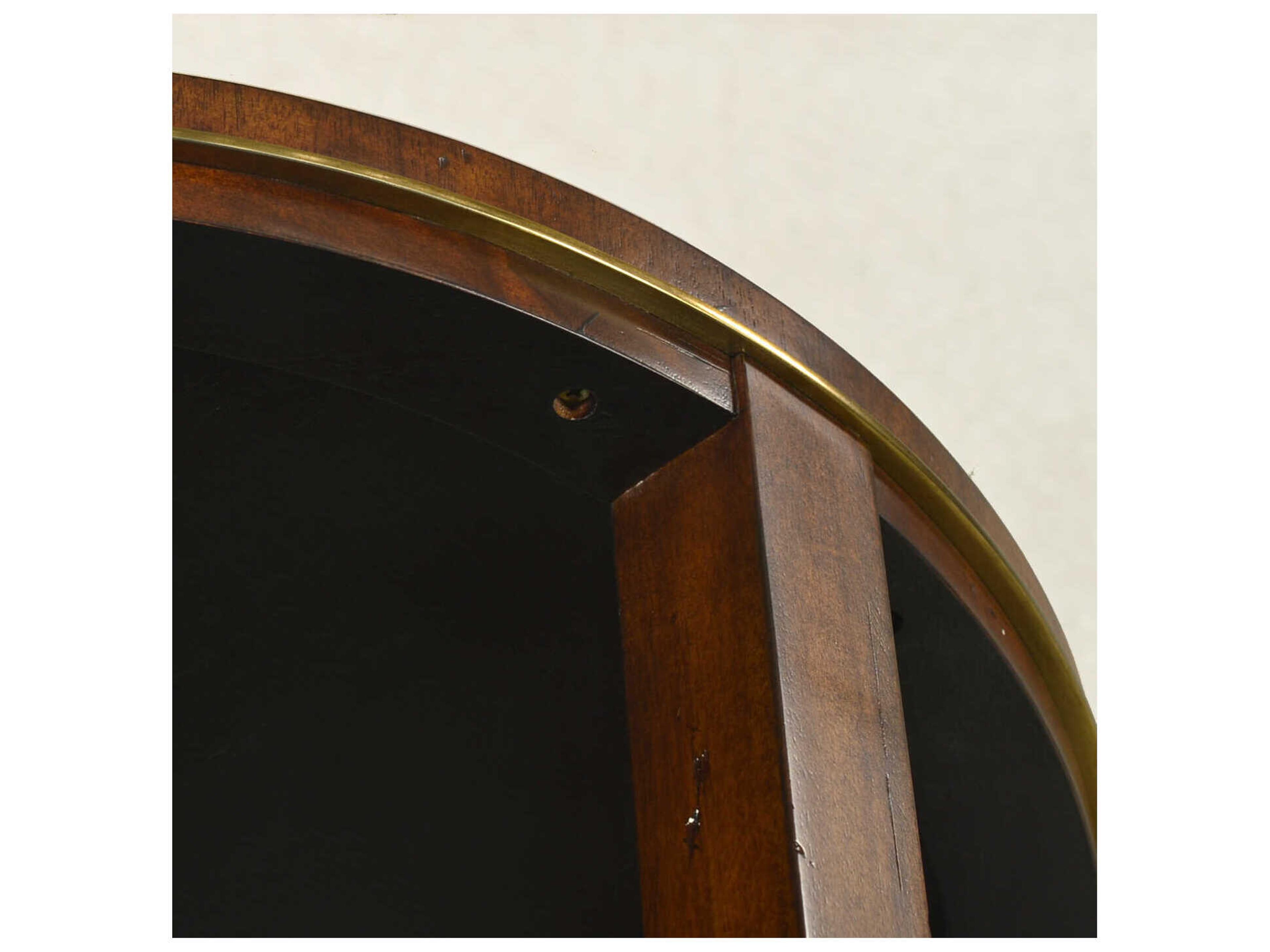 Oliver Home Antioch Round Wood Country End Table