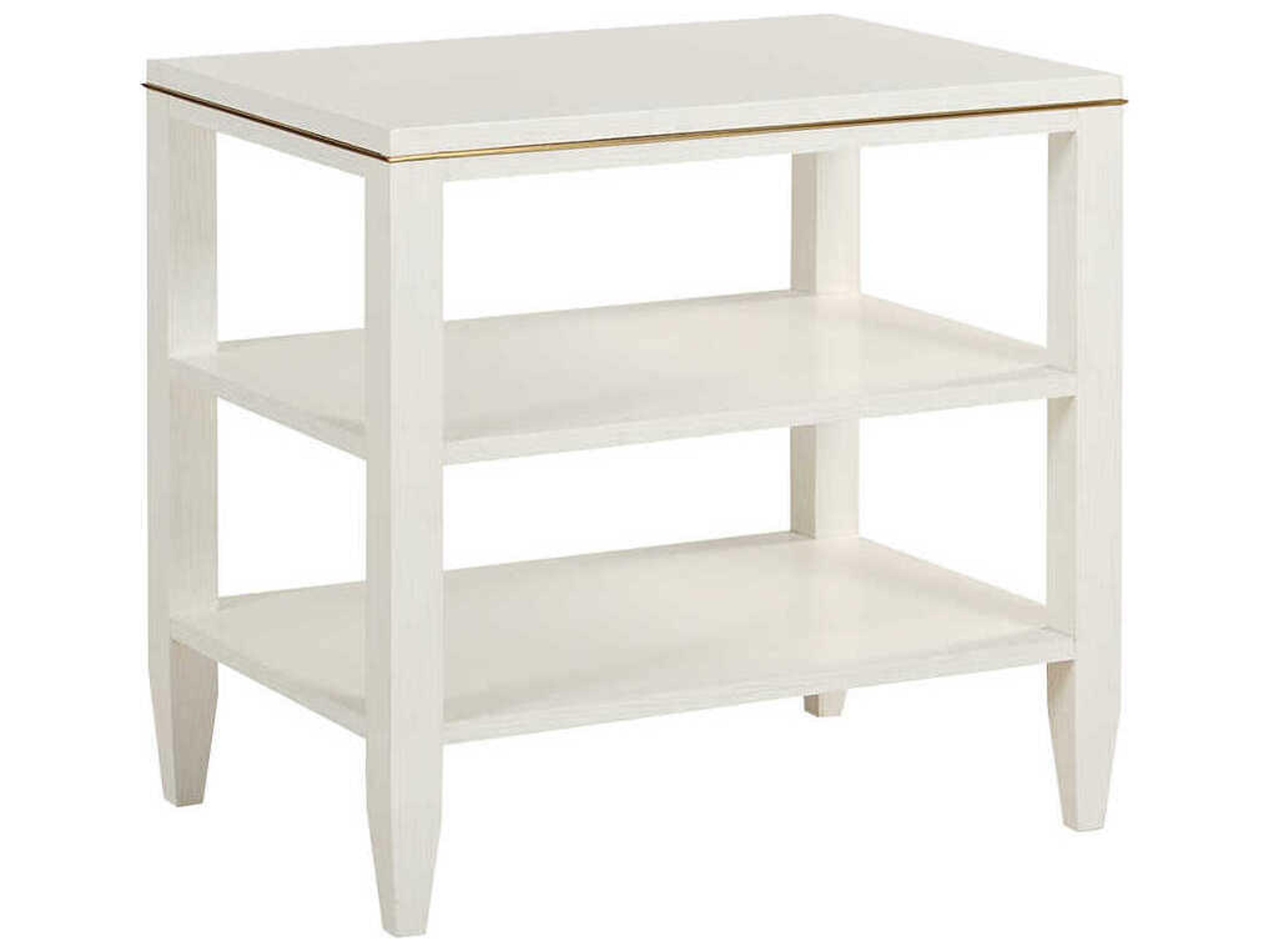 Canby Rectangular Wood Drift End Table