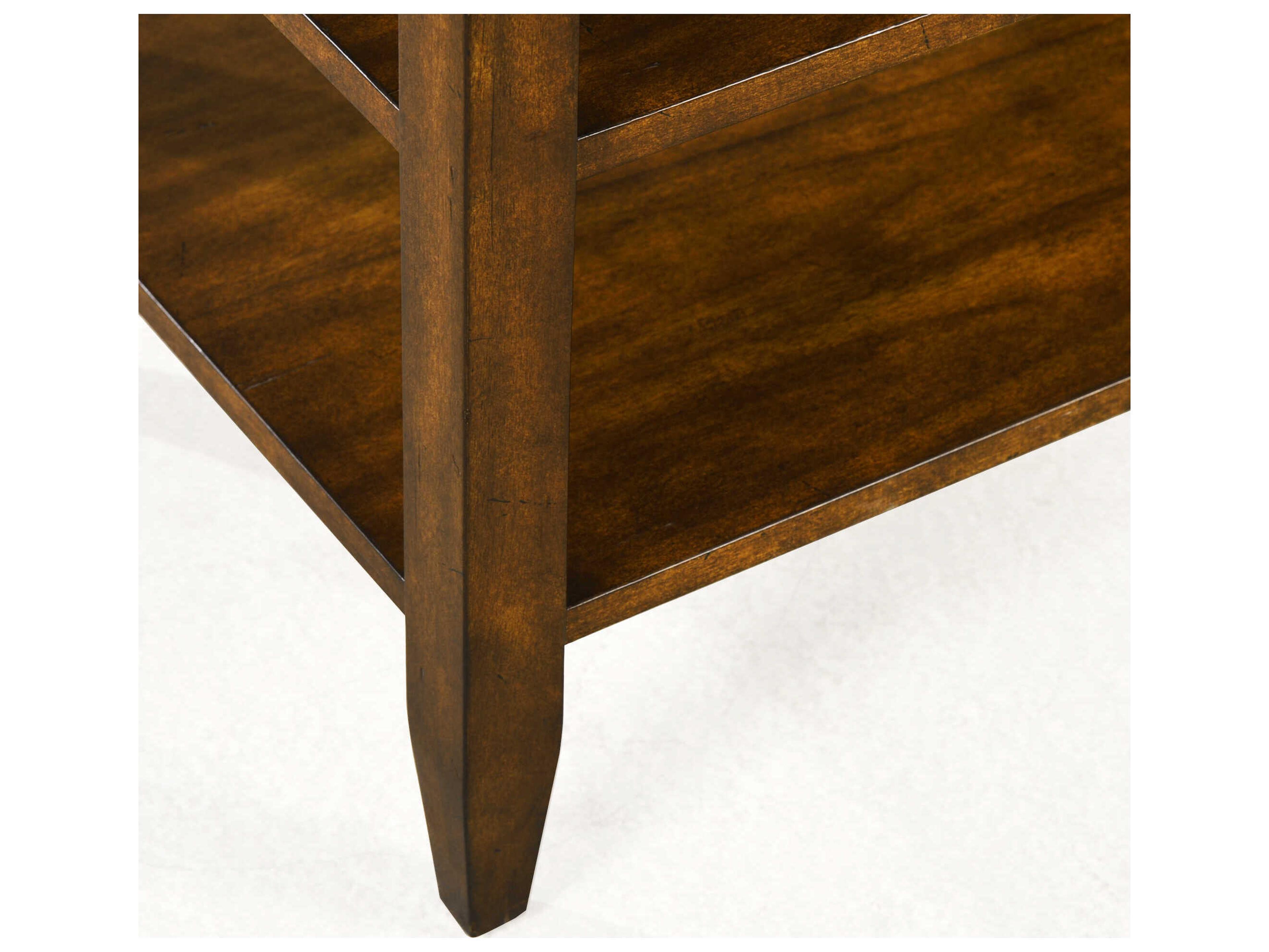 Oliver Home Canby Rectangular Wood Country End Table