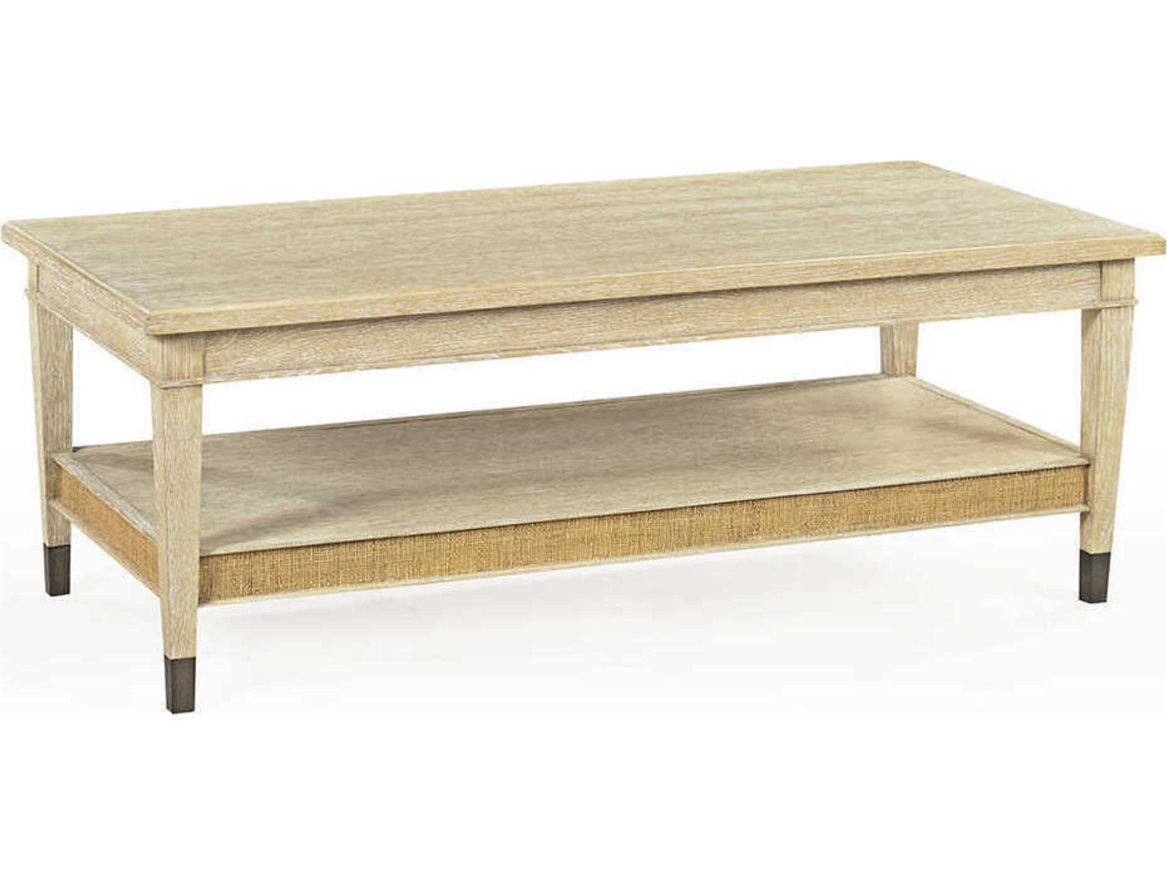 Oliver Home Carrick Rectangular Wood Himalaya Coffee Table