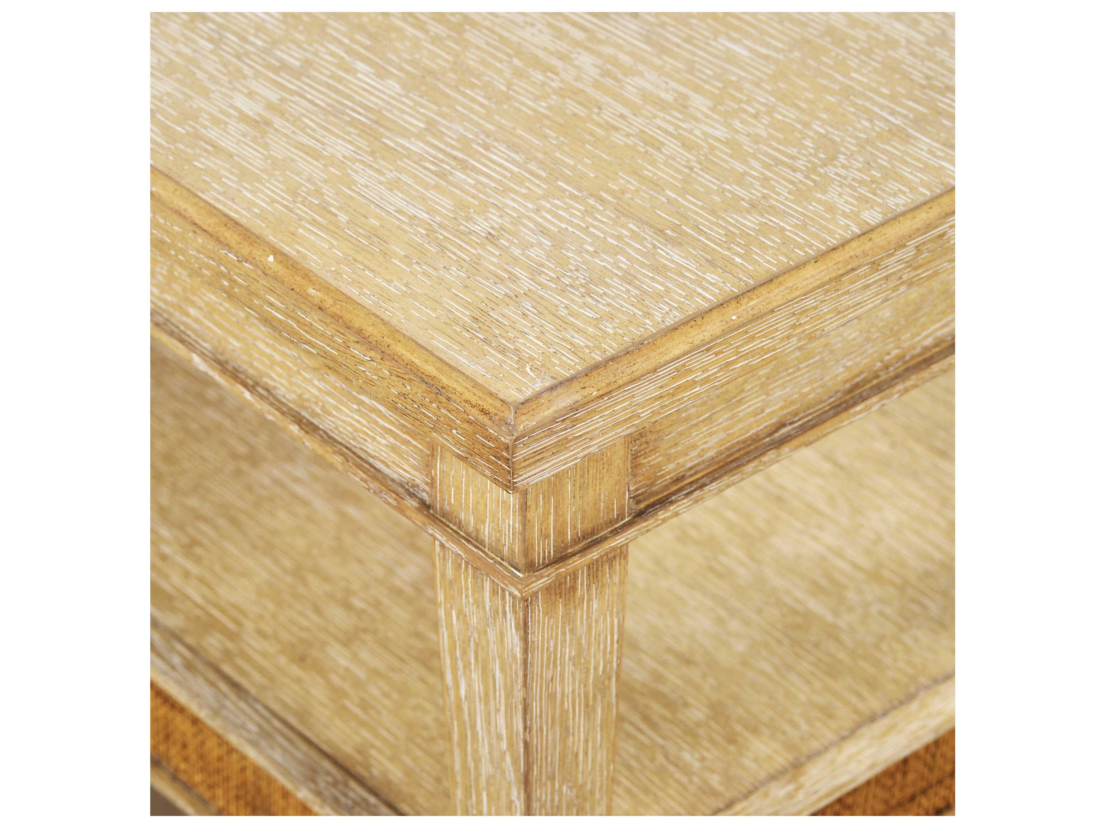 Oliver Home Carrick Rectangular Wood Himalaya Coffee Table