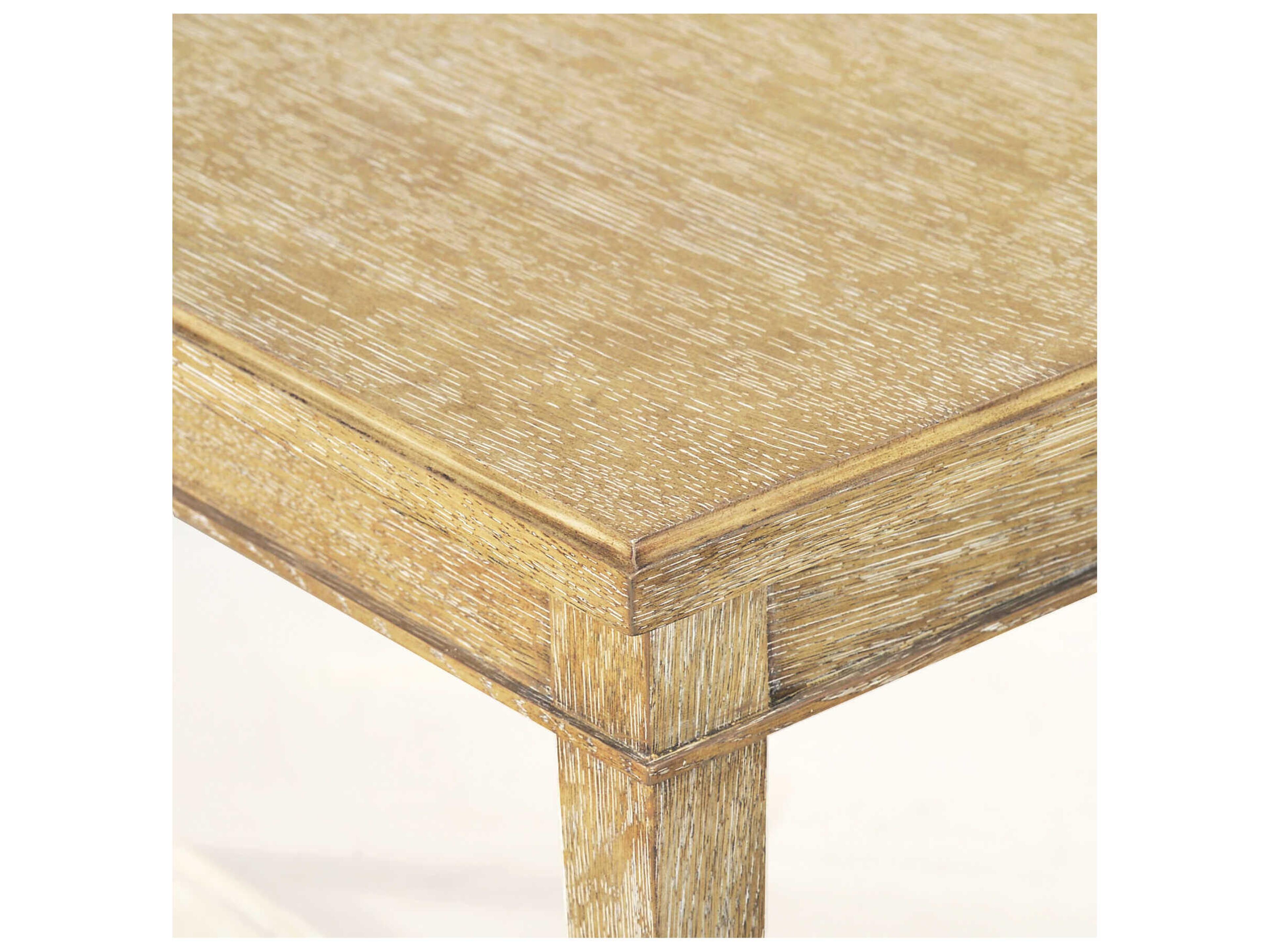 Oliver Home Carrick Rectangular Wood Himalaya Console Table