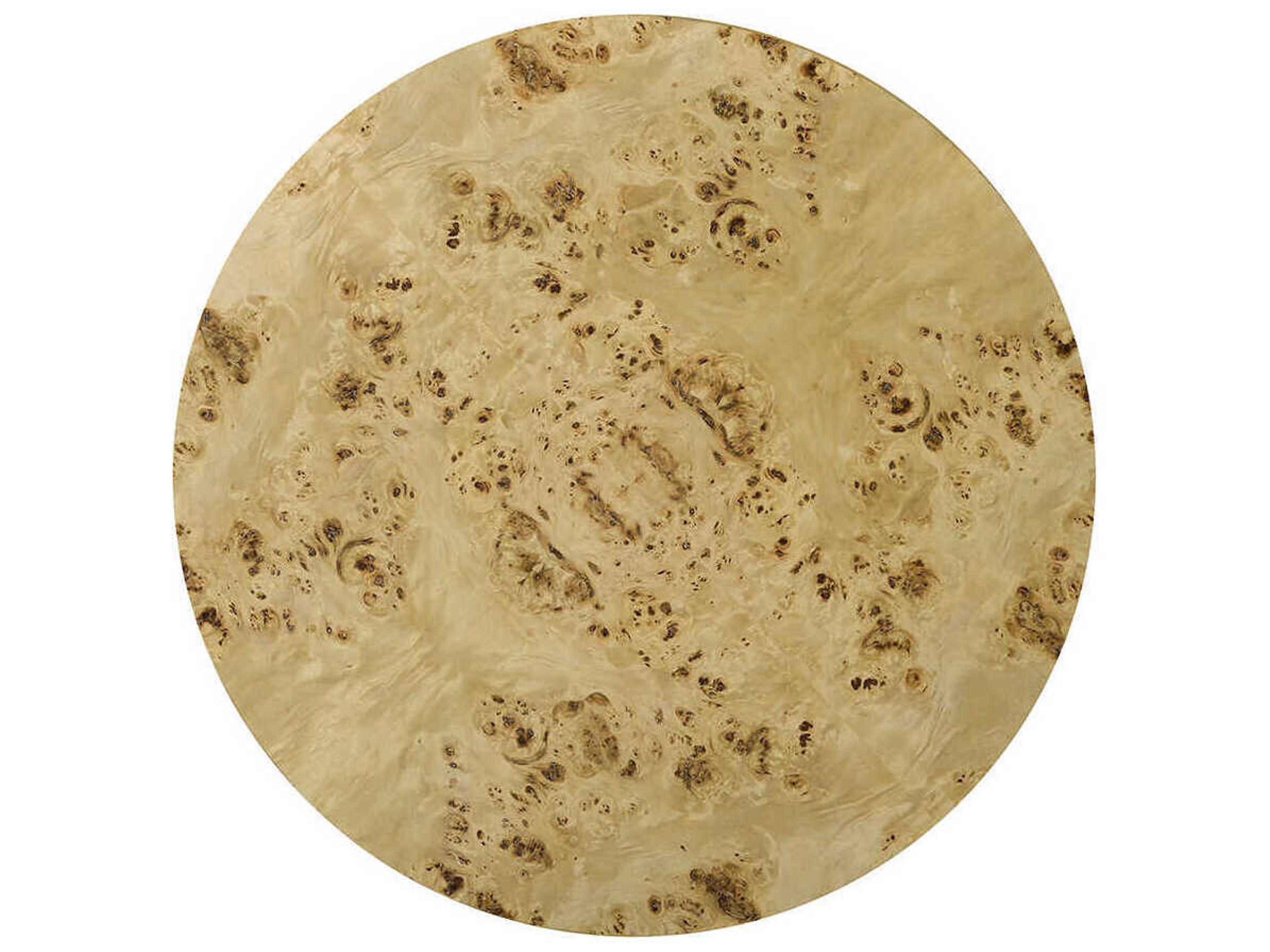 Oliver Home Carmel Round Wood End Table