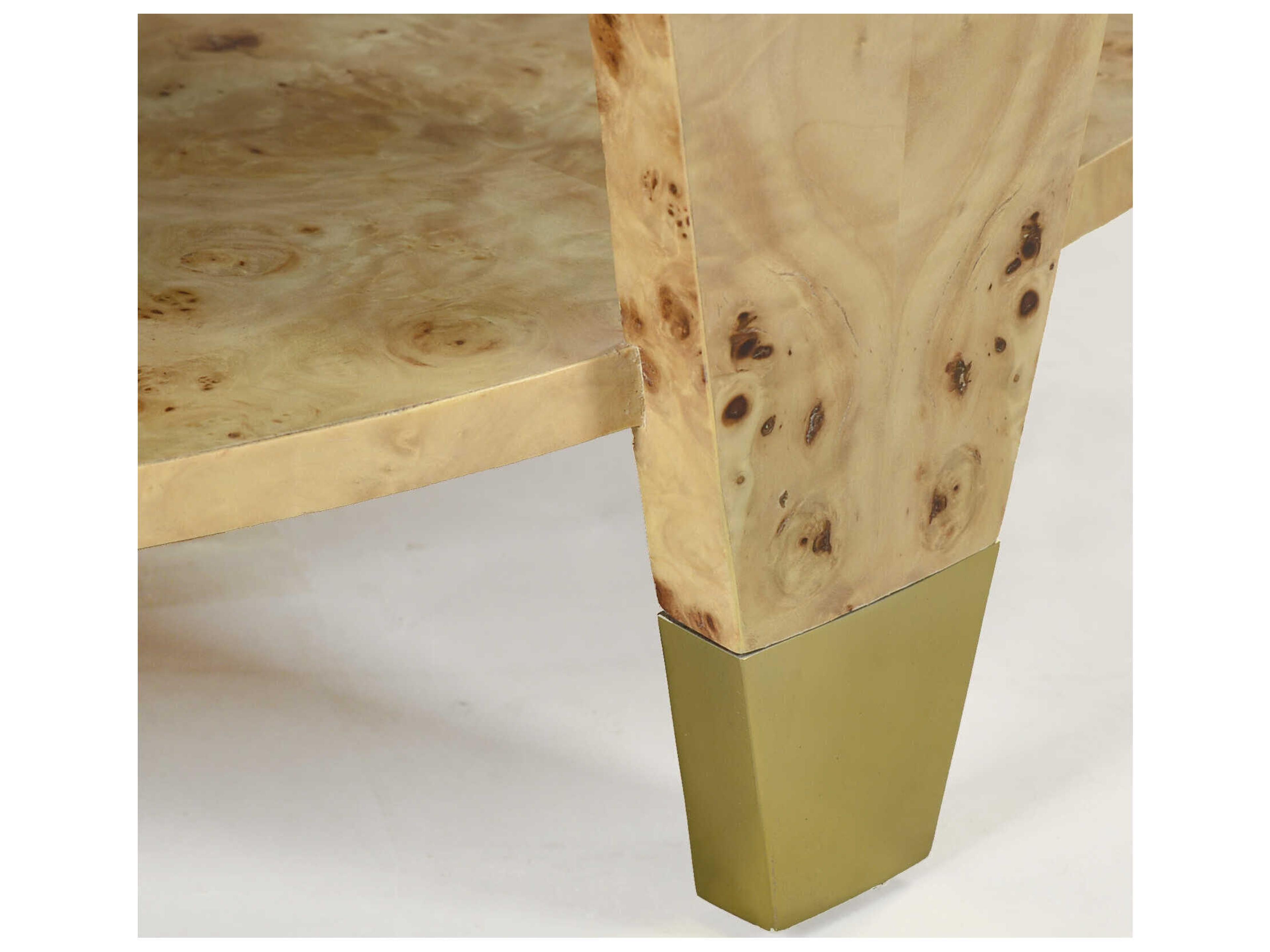 Oliver Home Carmel Round Wood Coffee Table