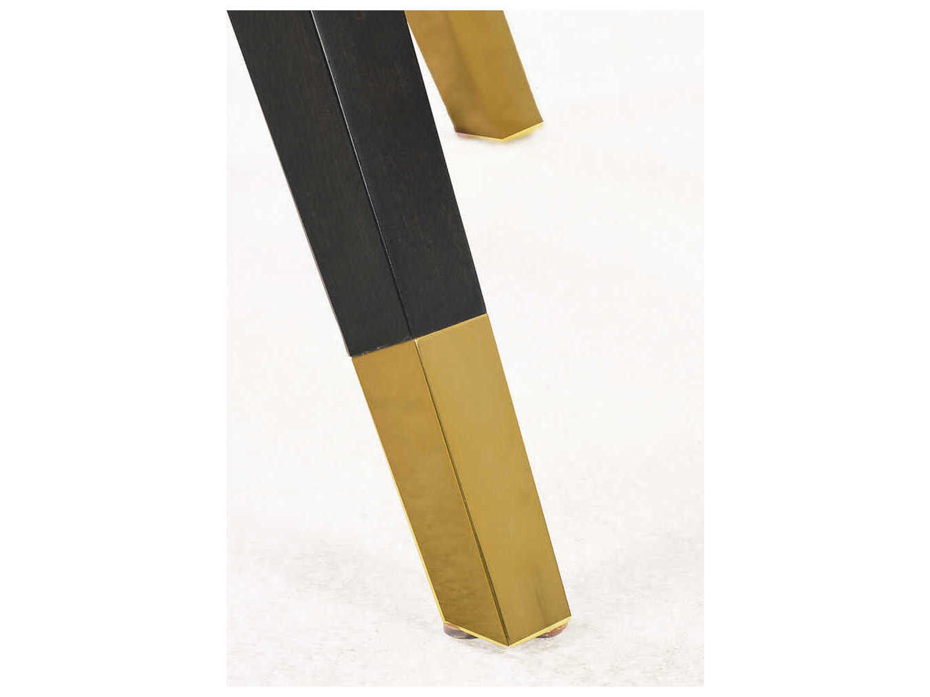 Oliver Home Thomas Round Wood Espresso Dining Table