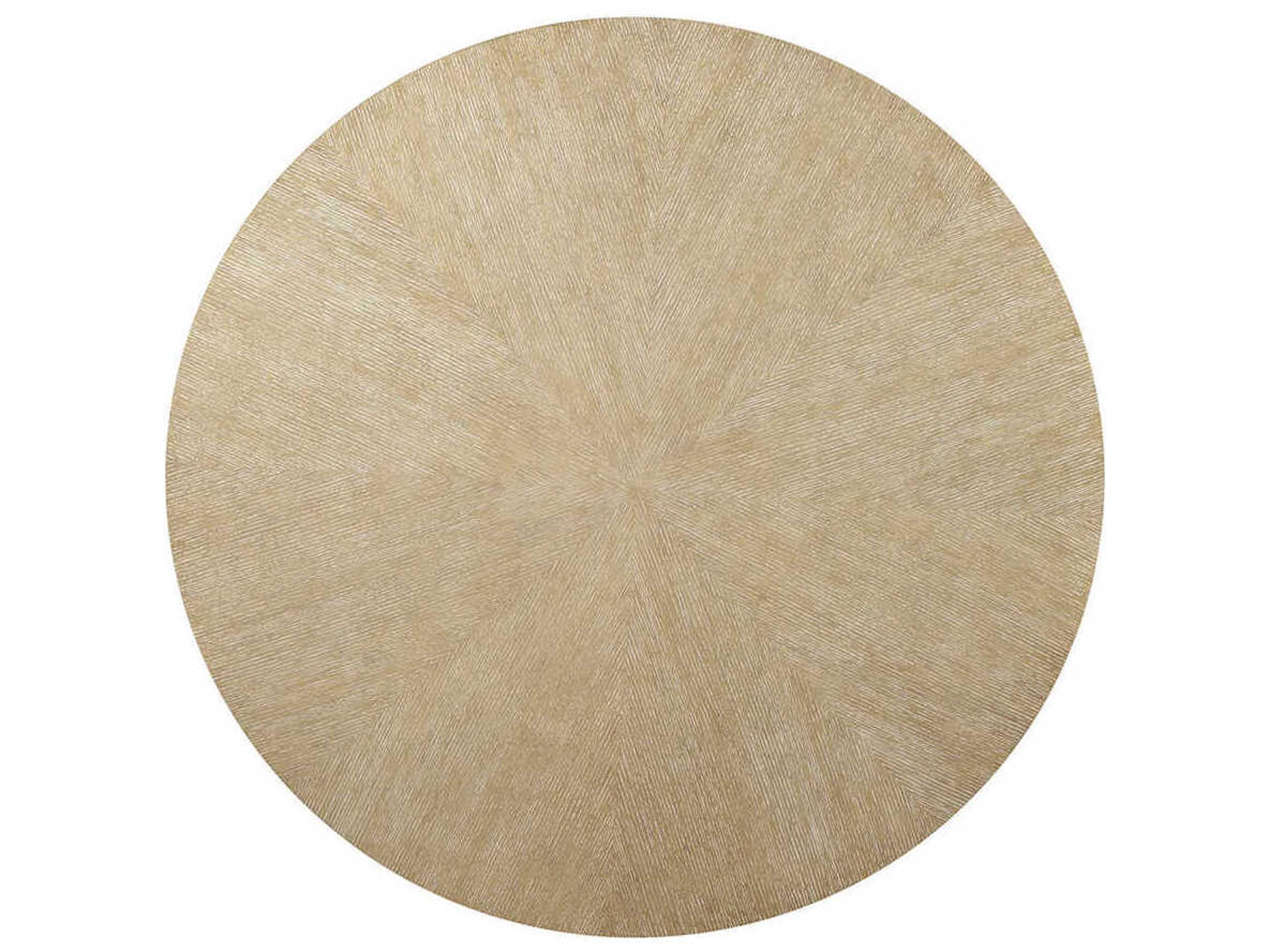 Oliver Home Kirkwood Round Wood Himalaya Dining Table