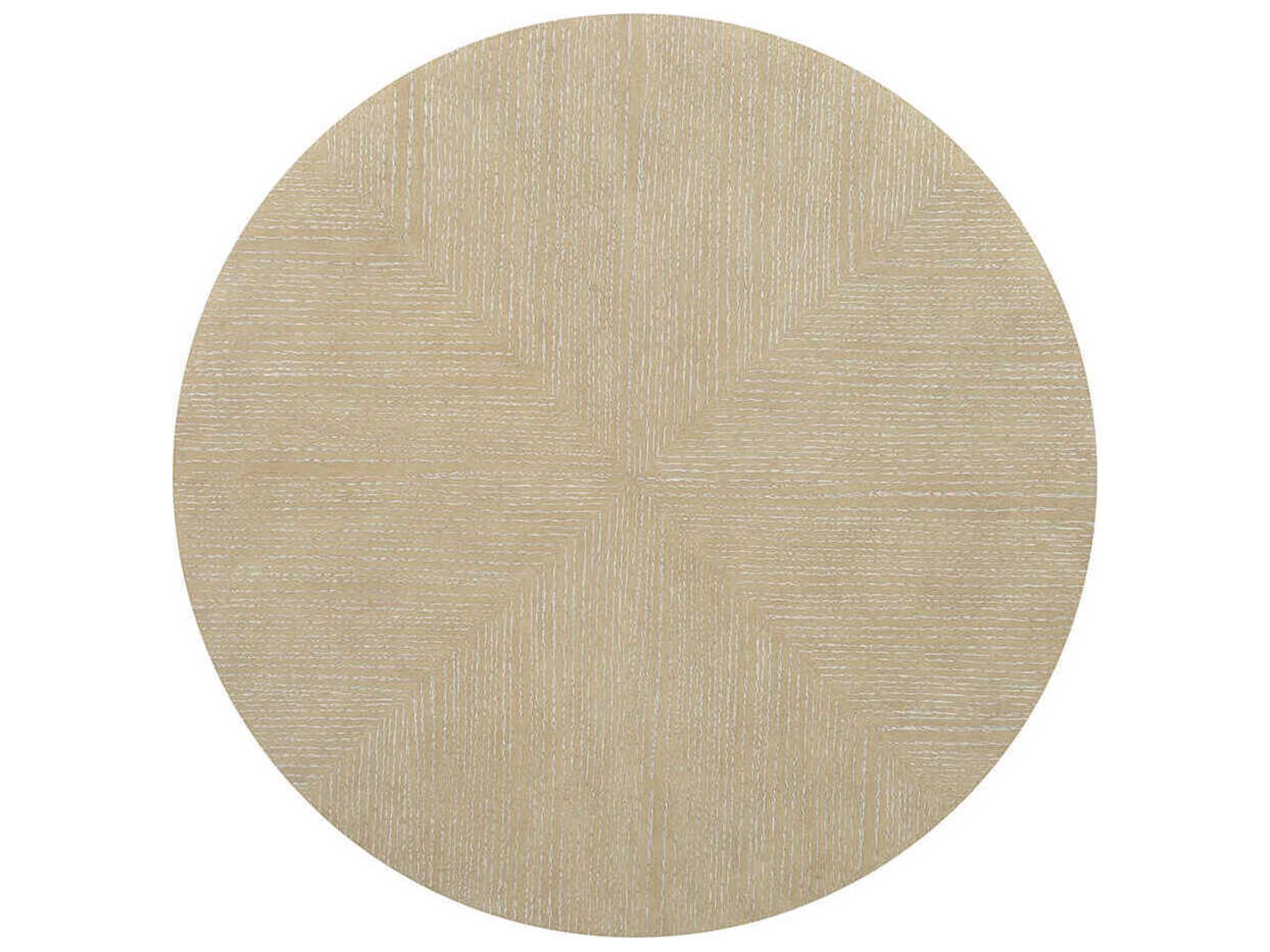 Oliver Home Kirkwood Round Wood Himalaya End Table