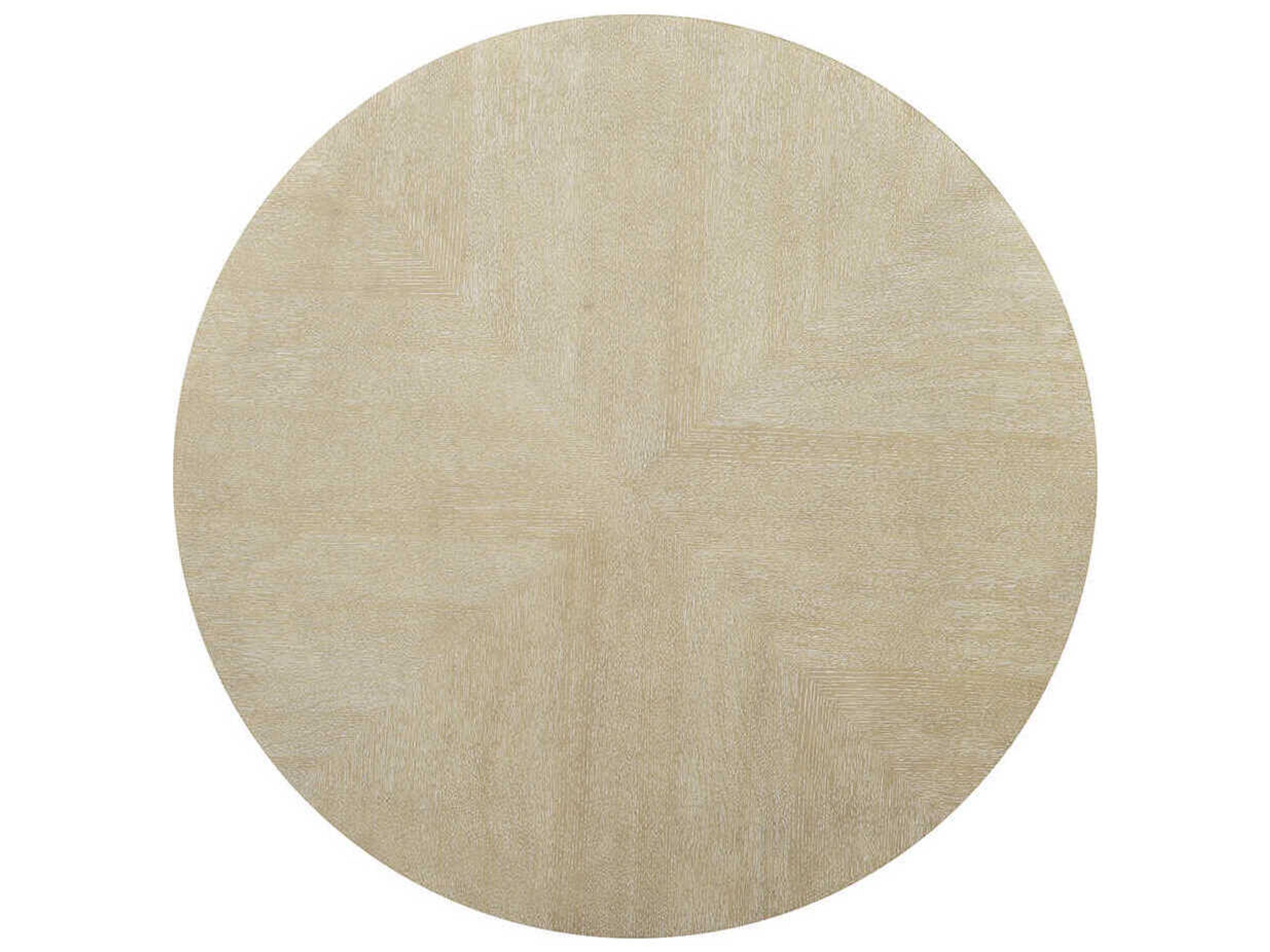 Oliver Home Kirkwood Round Wood Himalaya Coffee Table