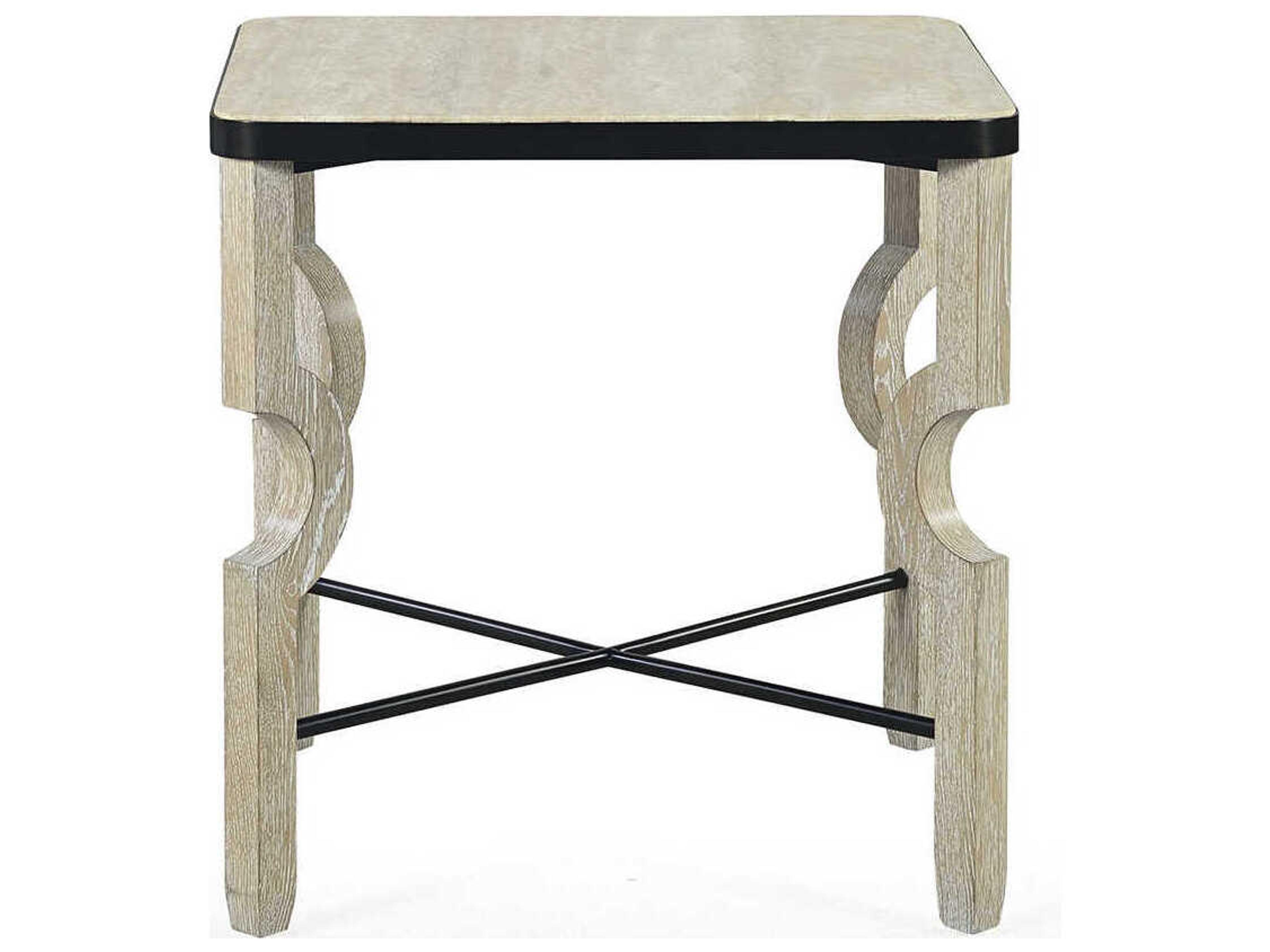 Oliver Home Billings Square Wood End Table