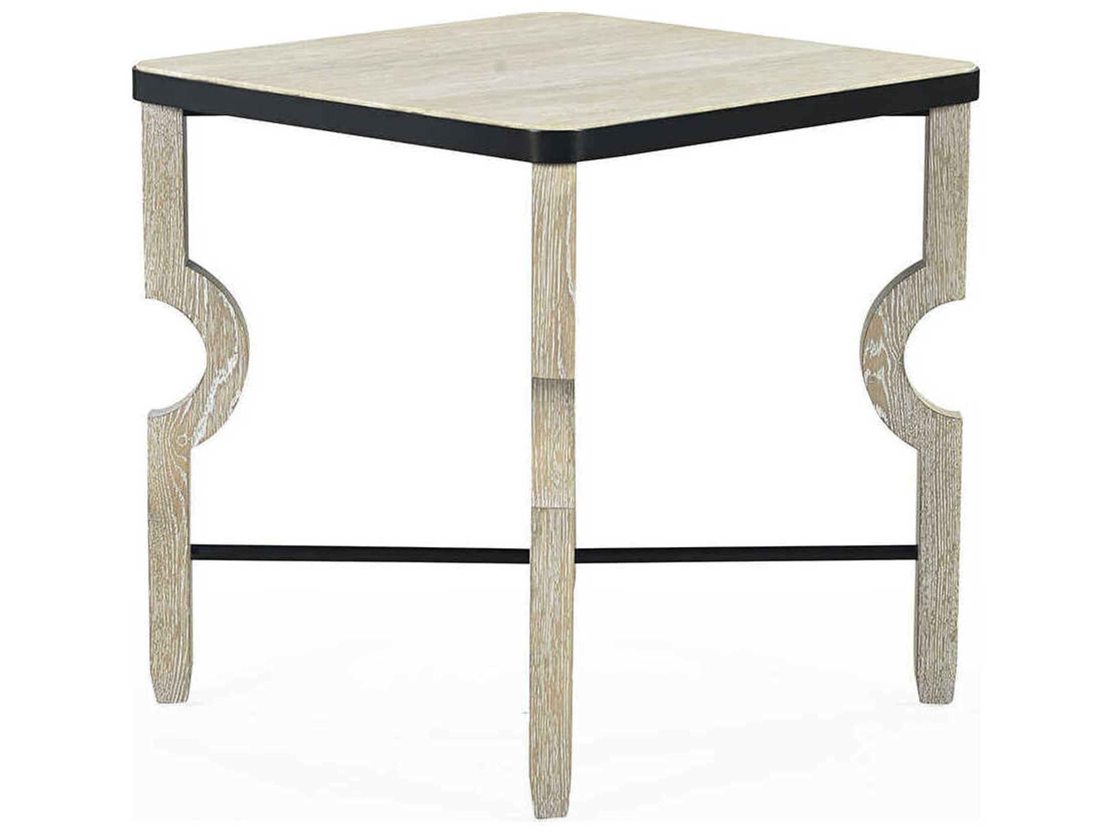 Oliver Home Billings Square Wood End Table