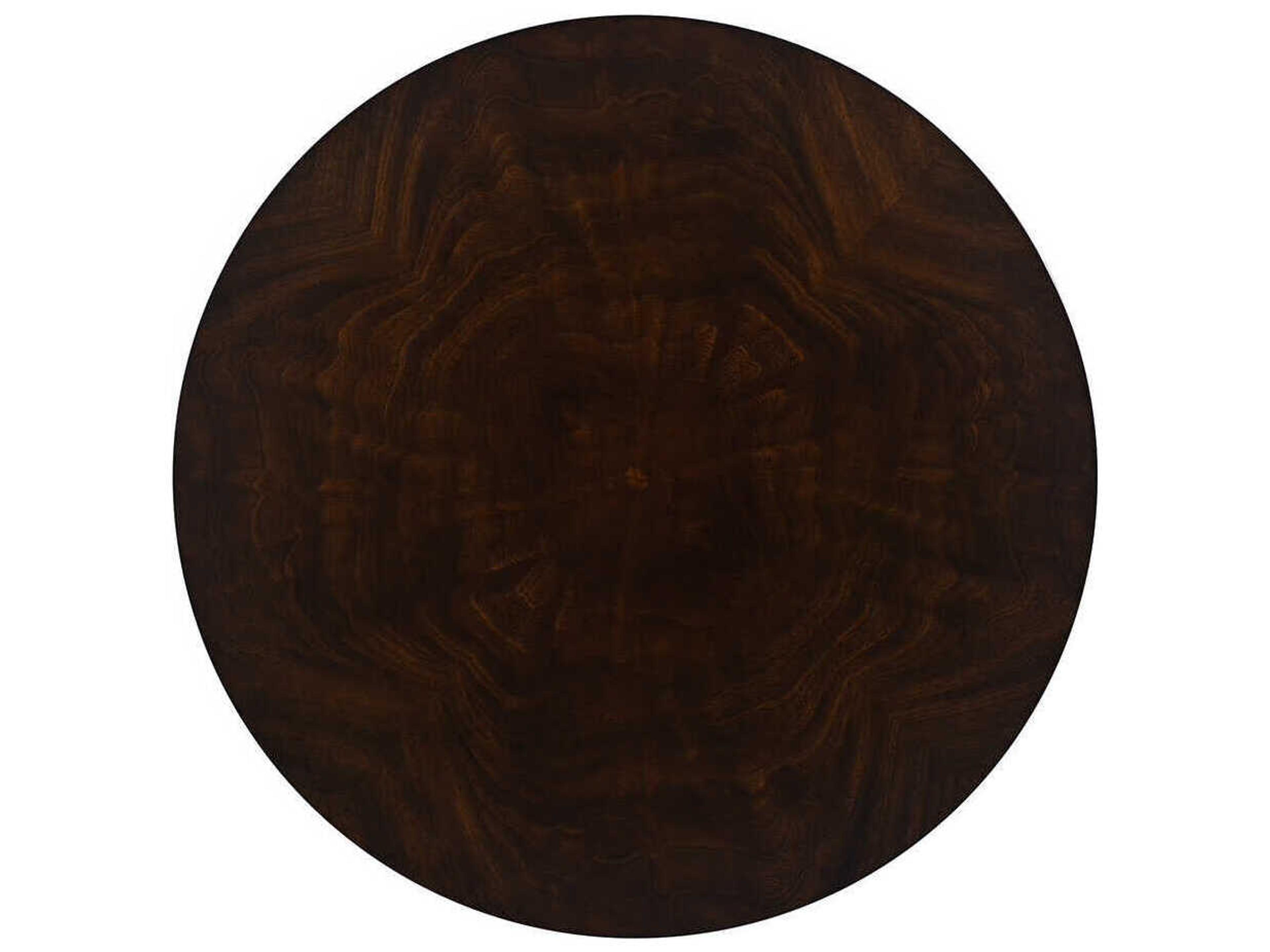 Oliver Home Park Round Wood Syrup End Table