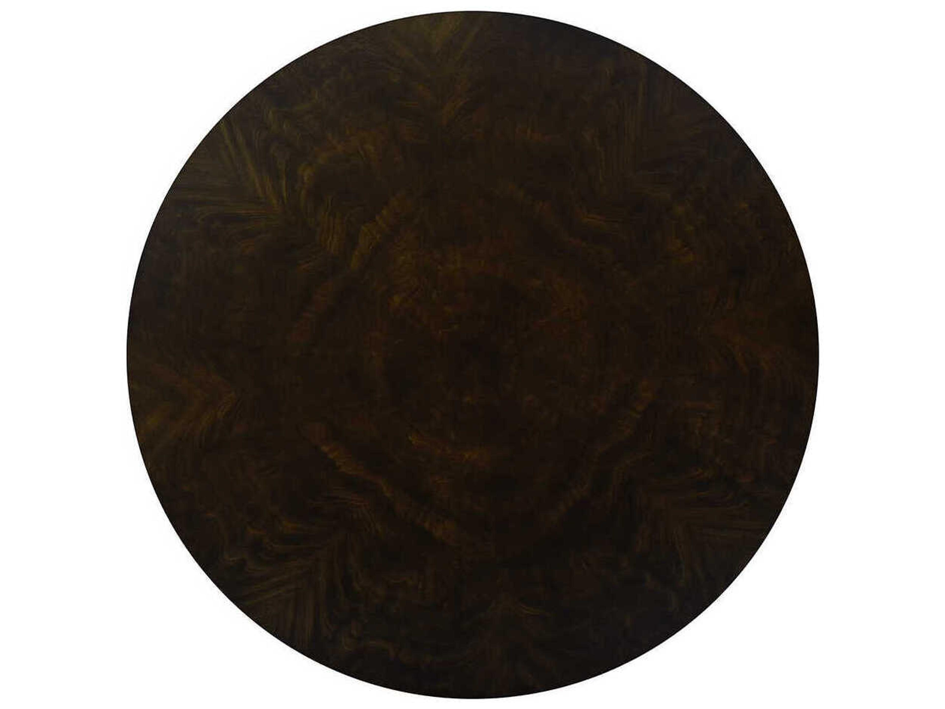 Oliver Home Park Round Wood Syrup Coffee Table