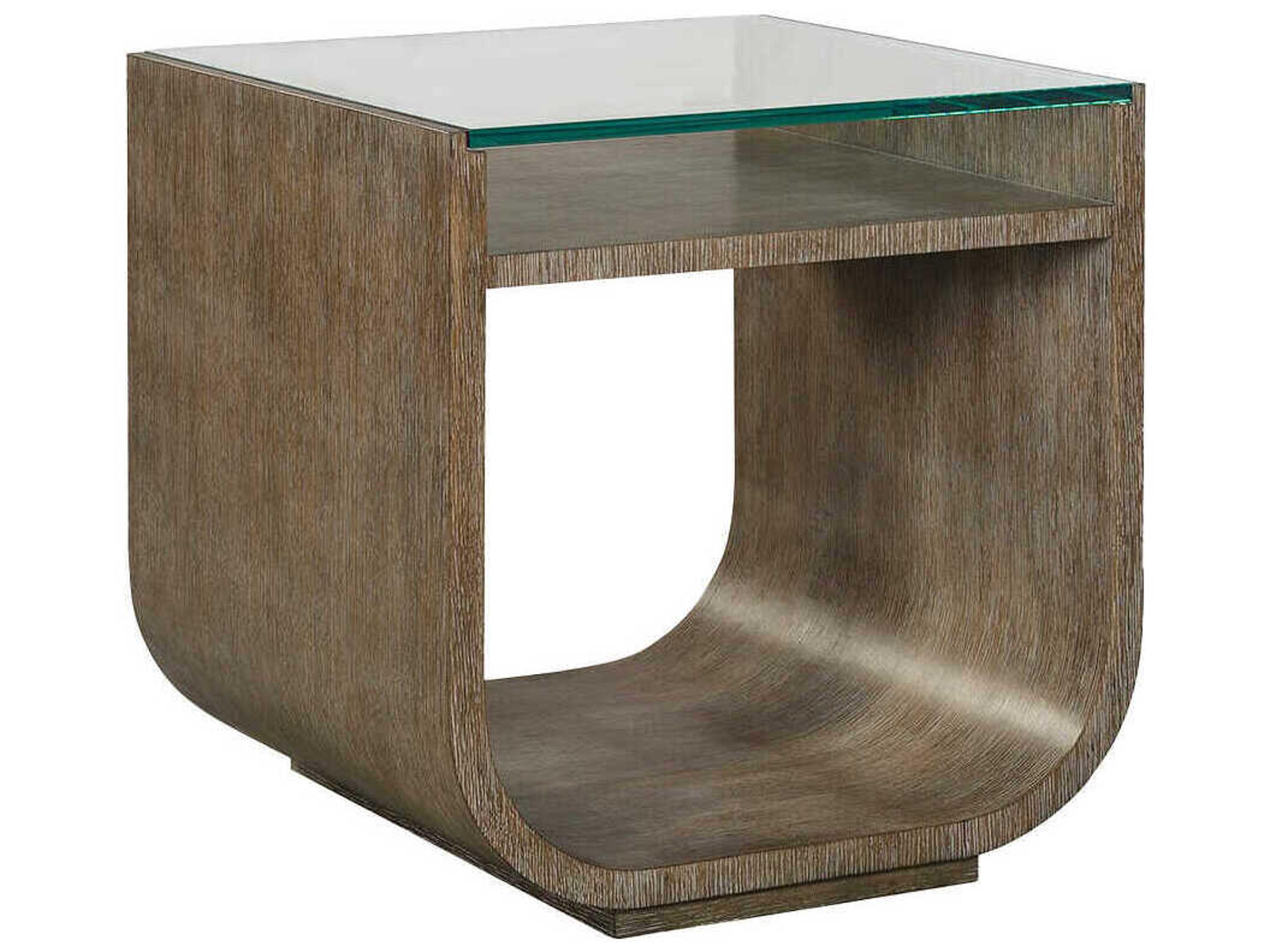 Soho Square Glass Hampton End Table