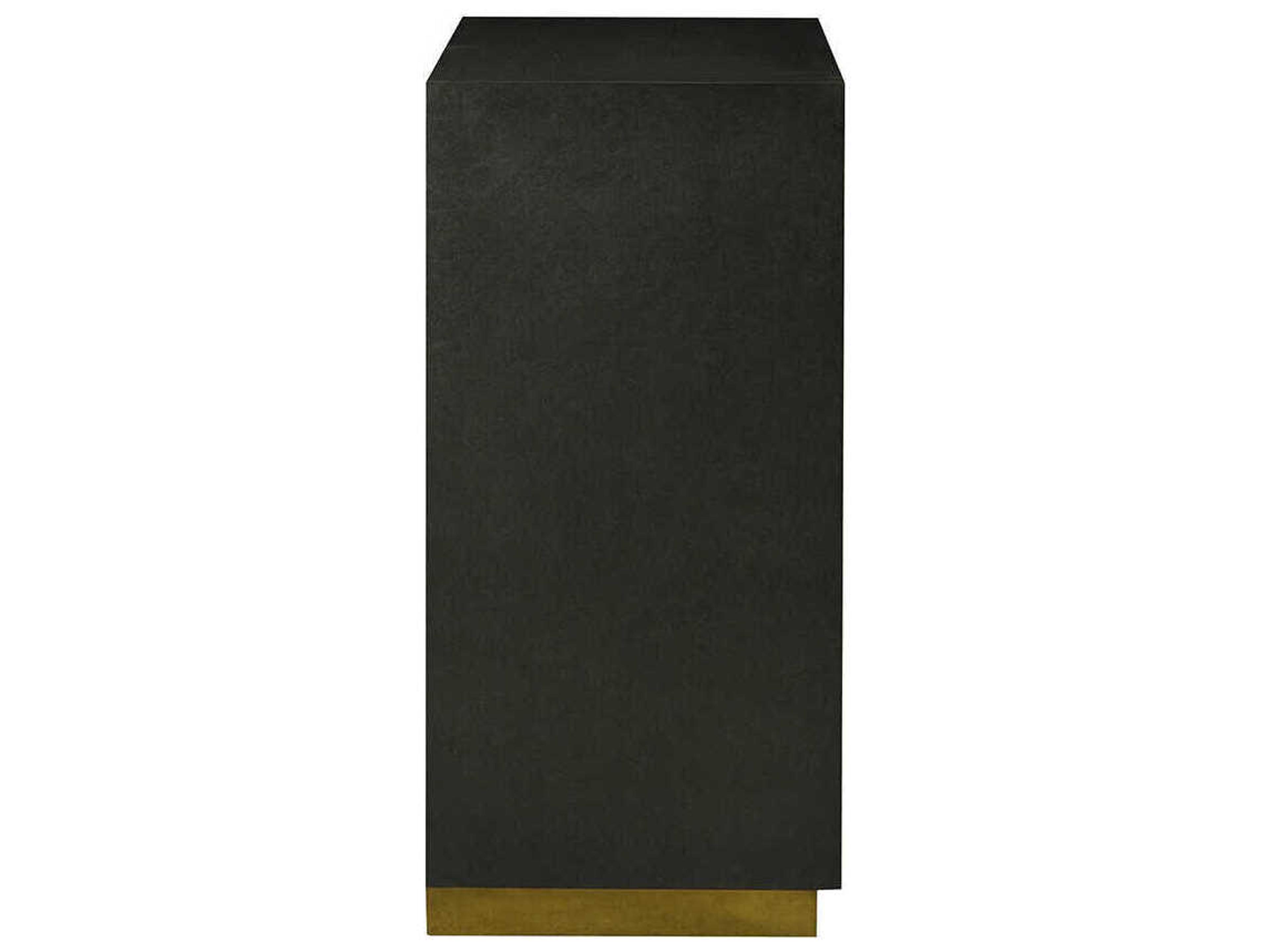 Oliver Home Capiz Acacia Wood Display Cabinet