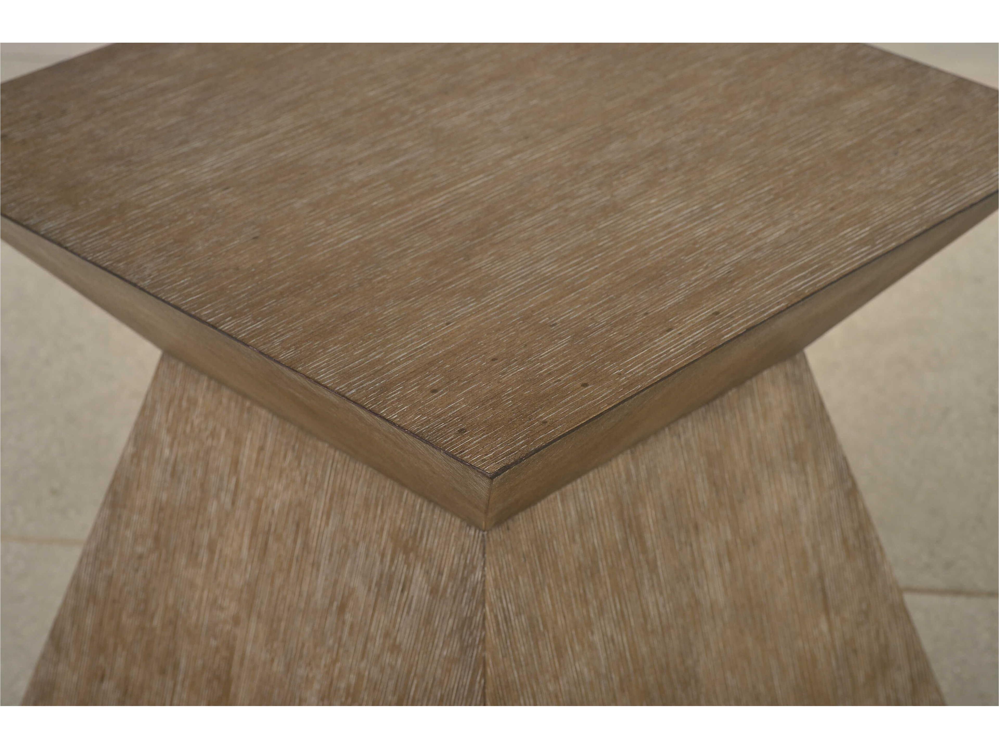 Oliver Home El Paso Square Wood Hampton End Table