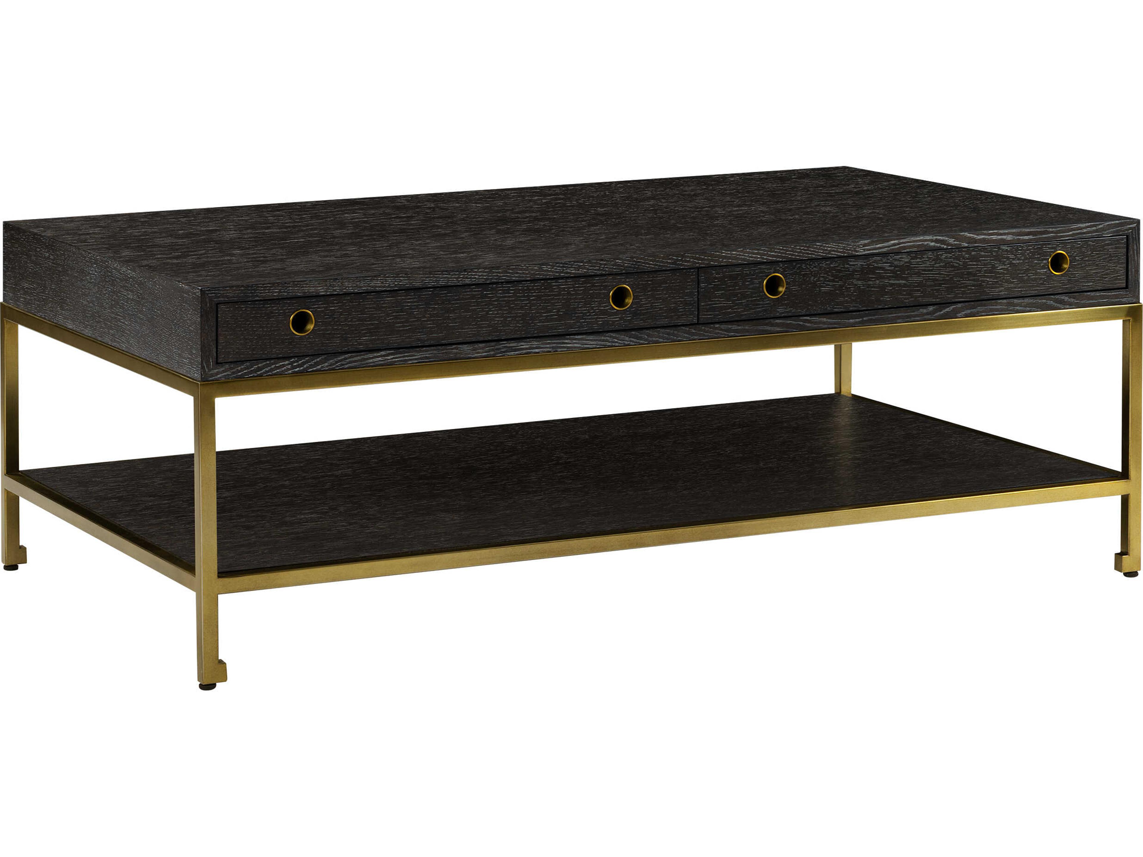 Kent Rectangular Wood Midnight Coffee Table