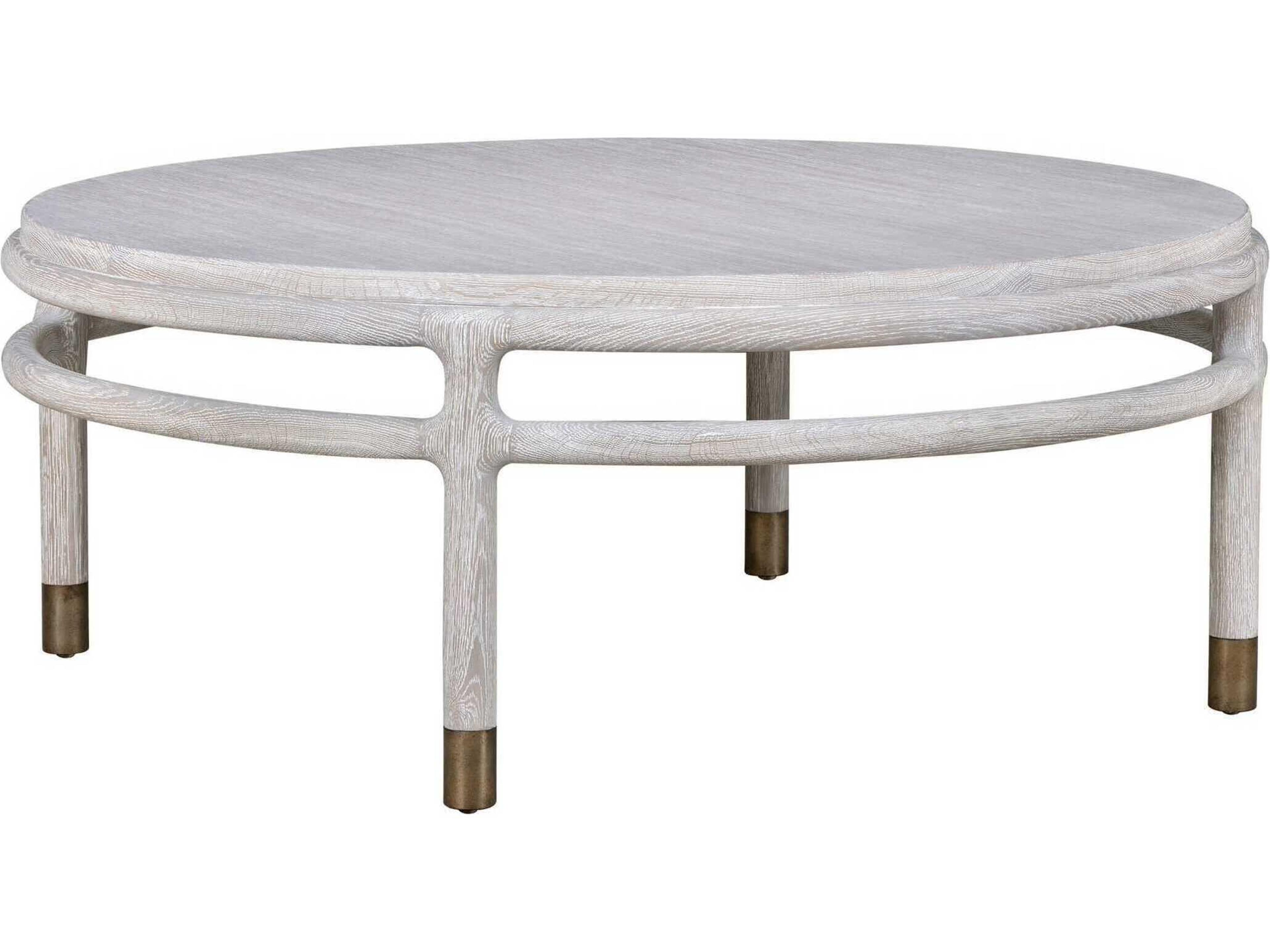 Cedar Round Wood Coffee Table