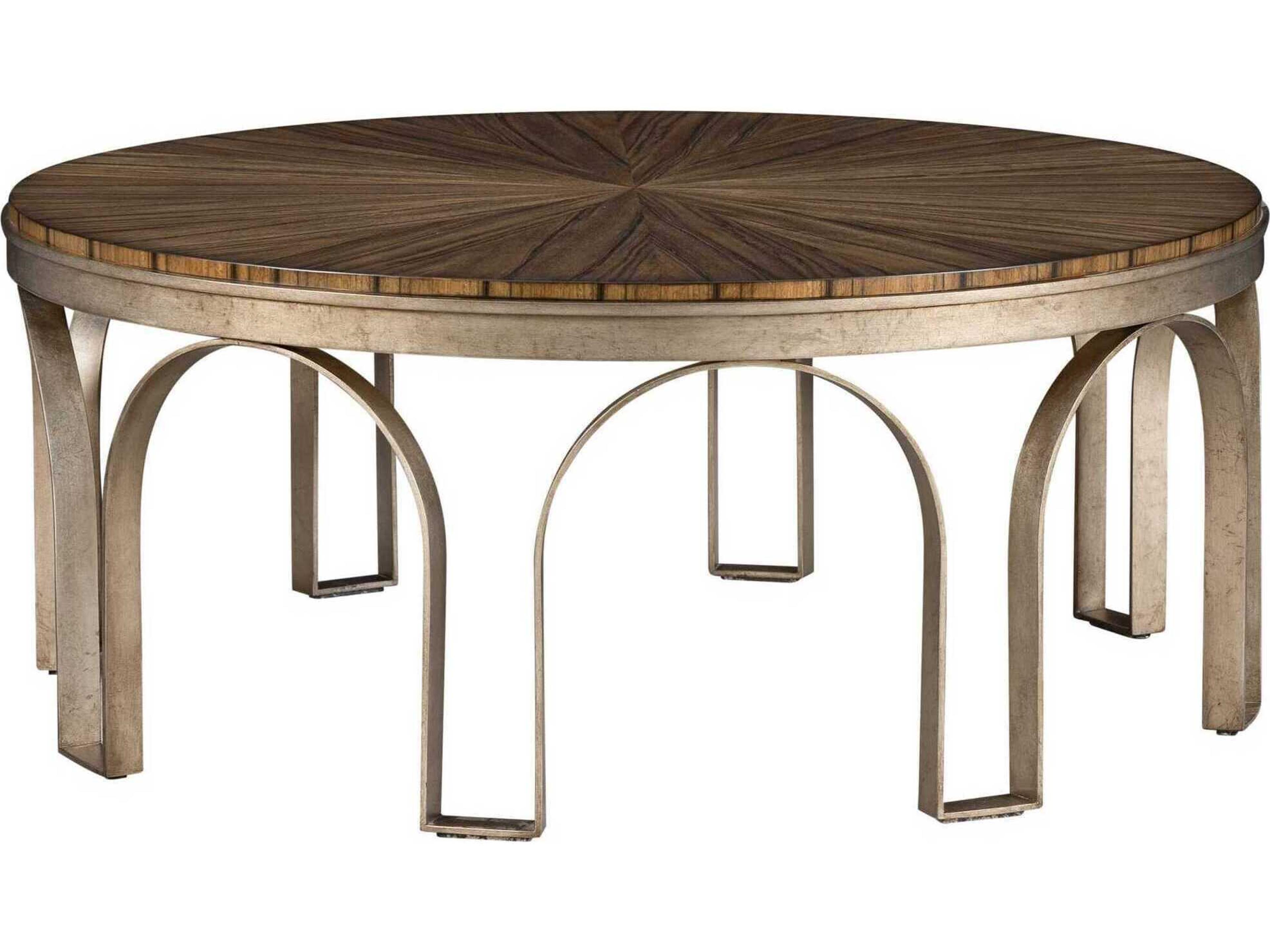 Warsaw Round Wood Coffee Table