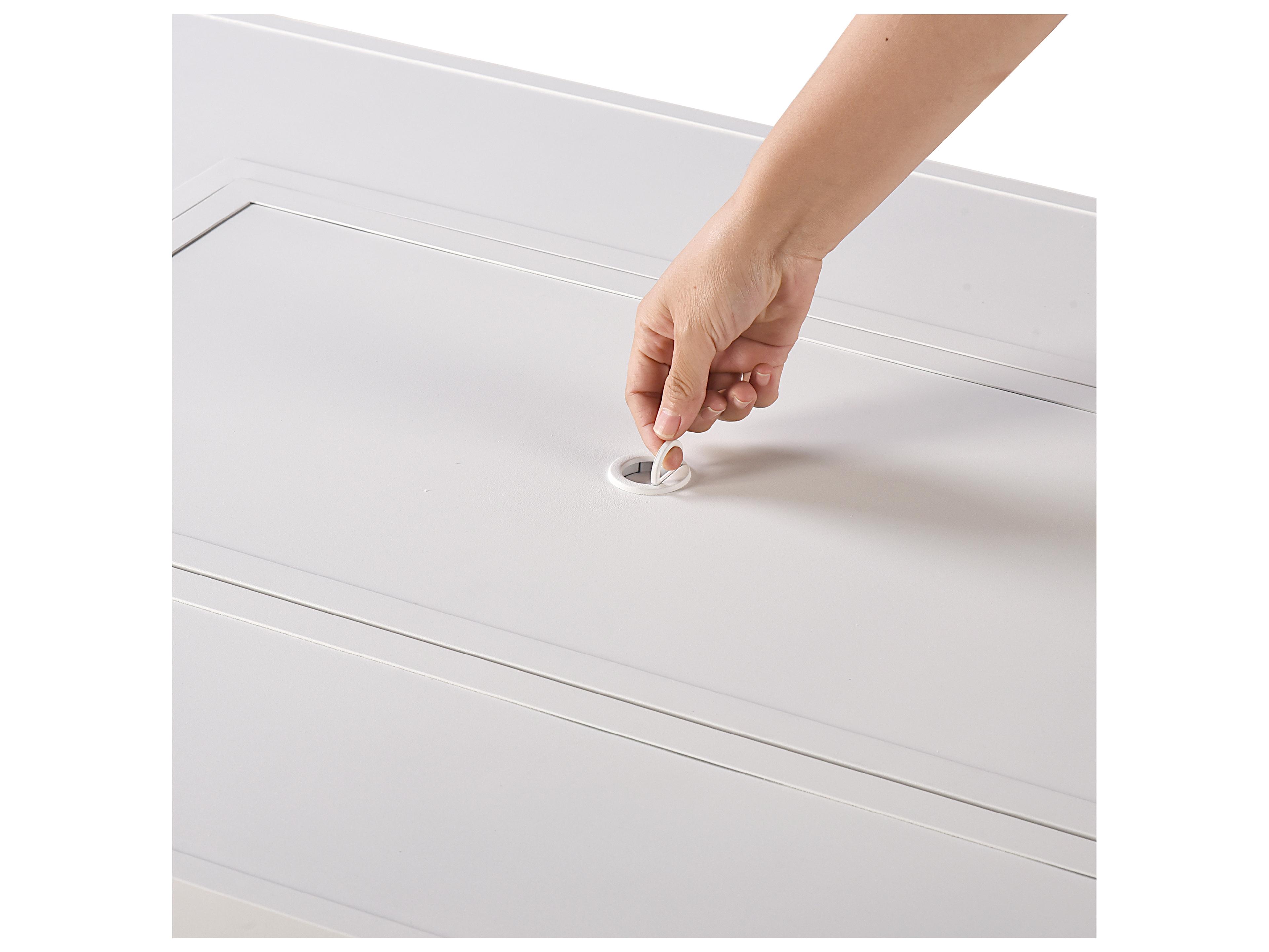 Oakland Living Rectangular Aluminum Propane Outdoor Fire Pit Table