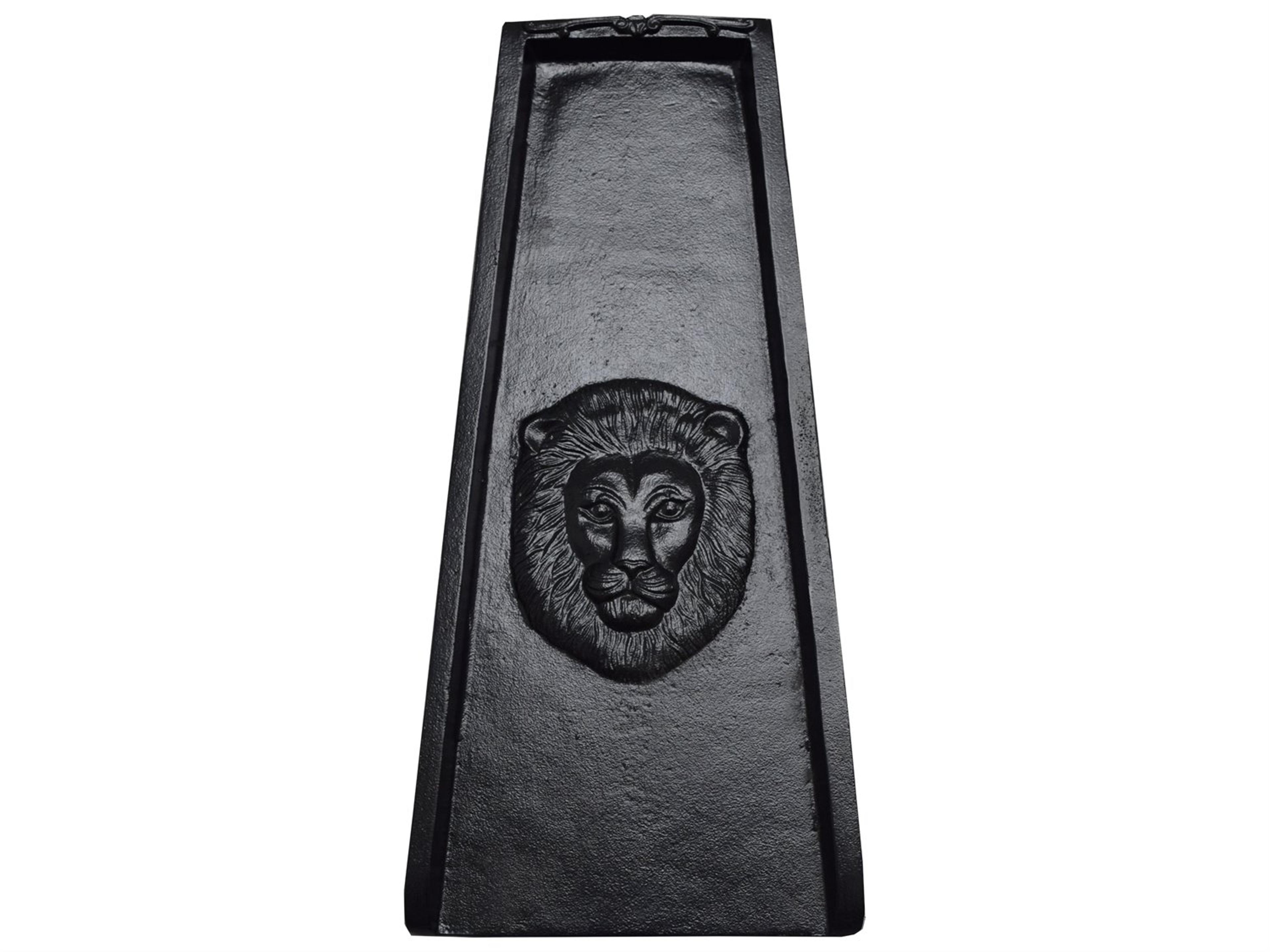 Black Lion Cast Aluminum Downspout Gutter 24'' Splash Block