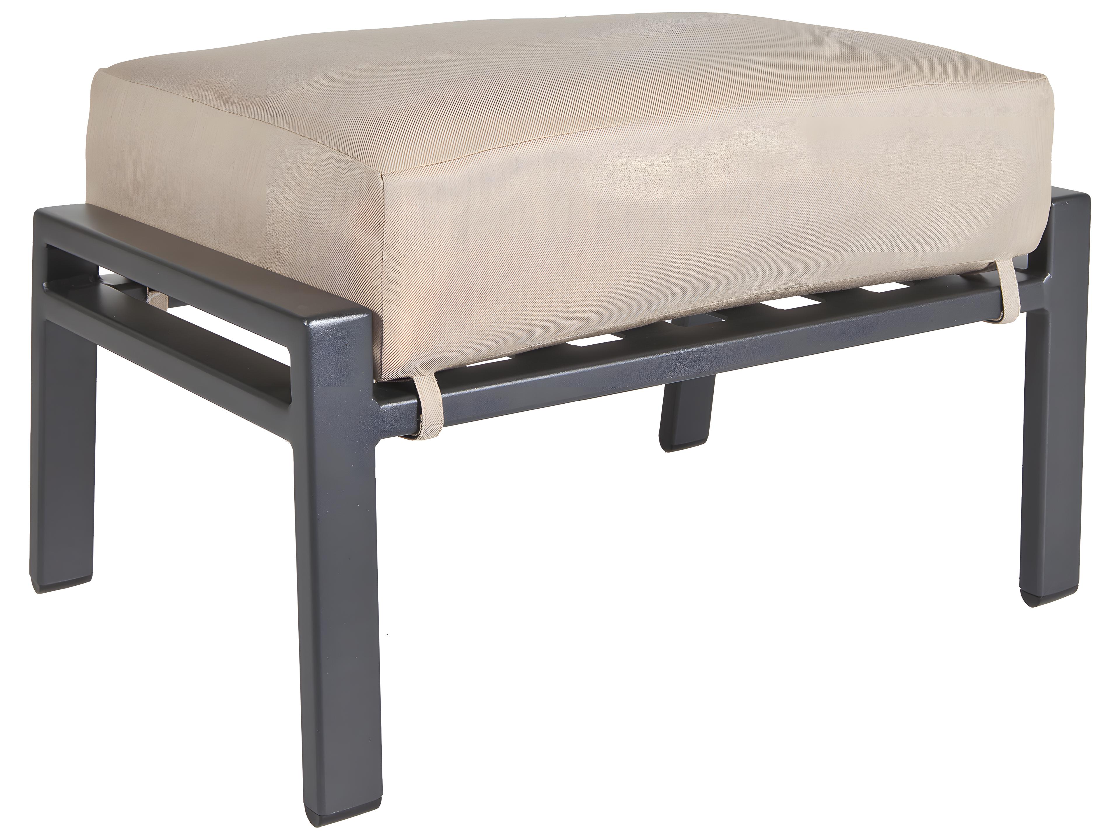 Aris Aluminum Outdoor Ottoman