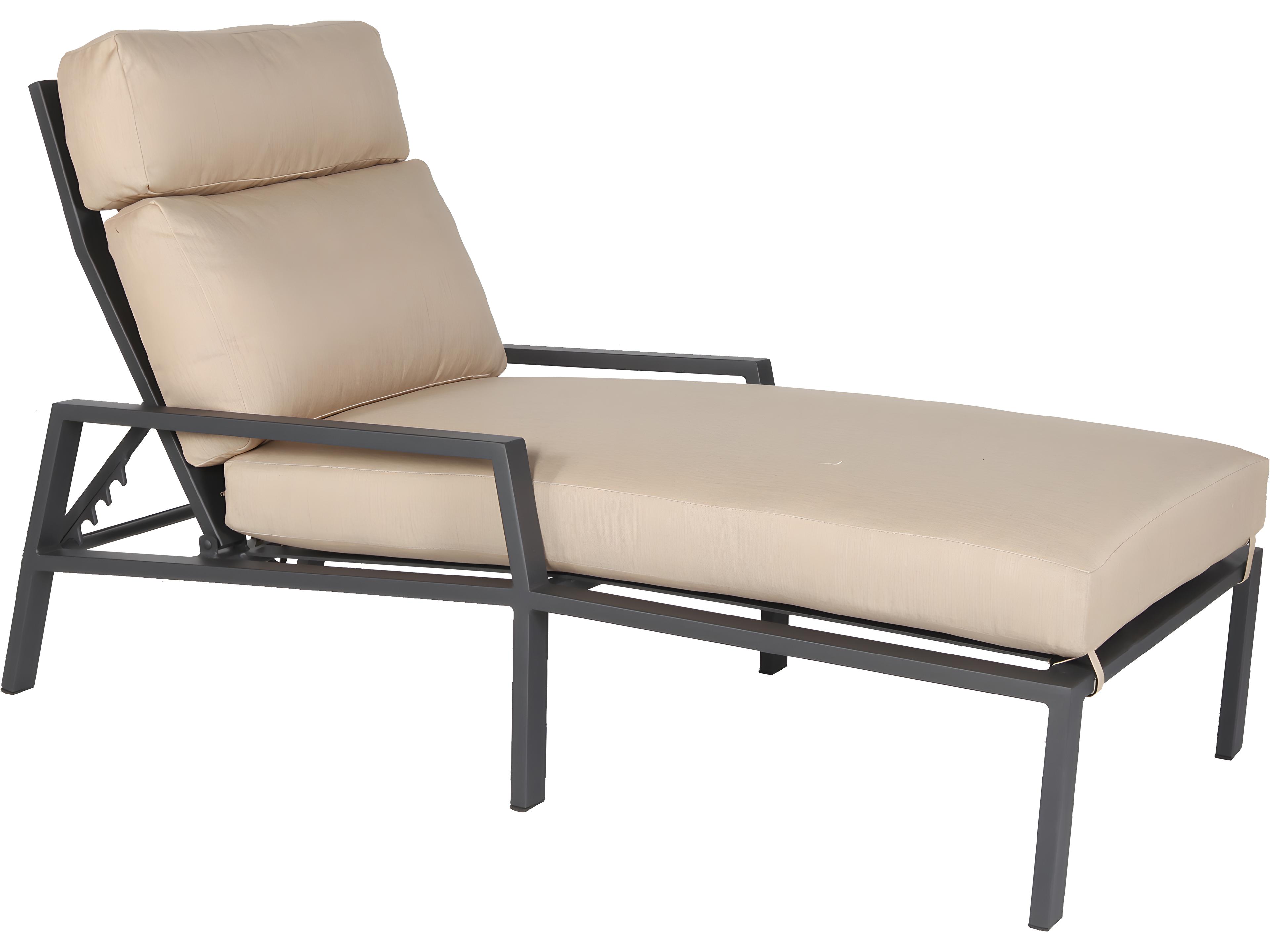 Aris Aluminum Adjustable Outdoor Patio Chaise