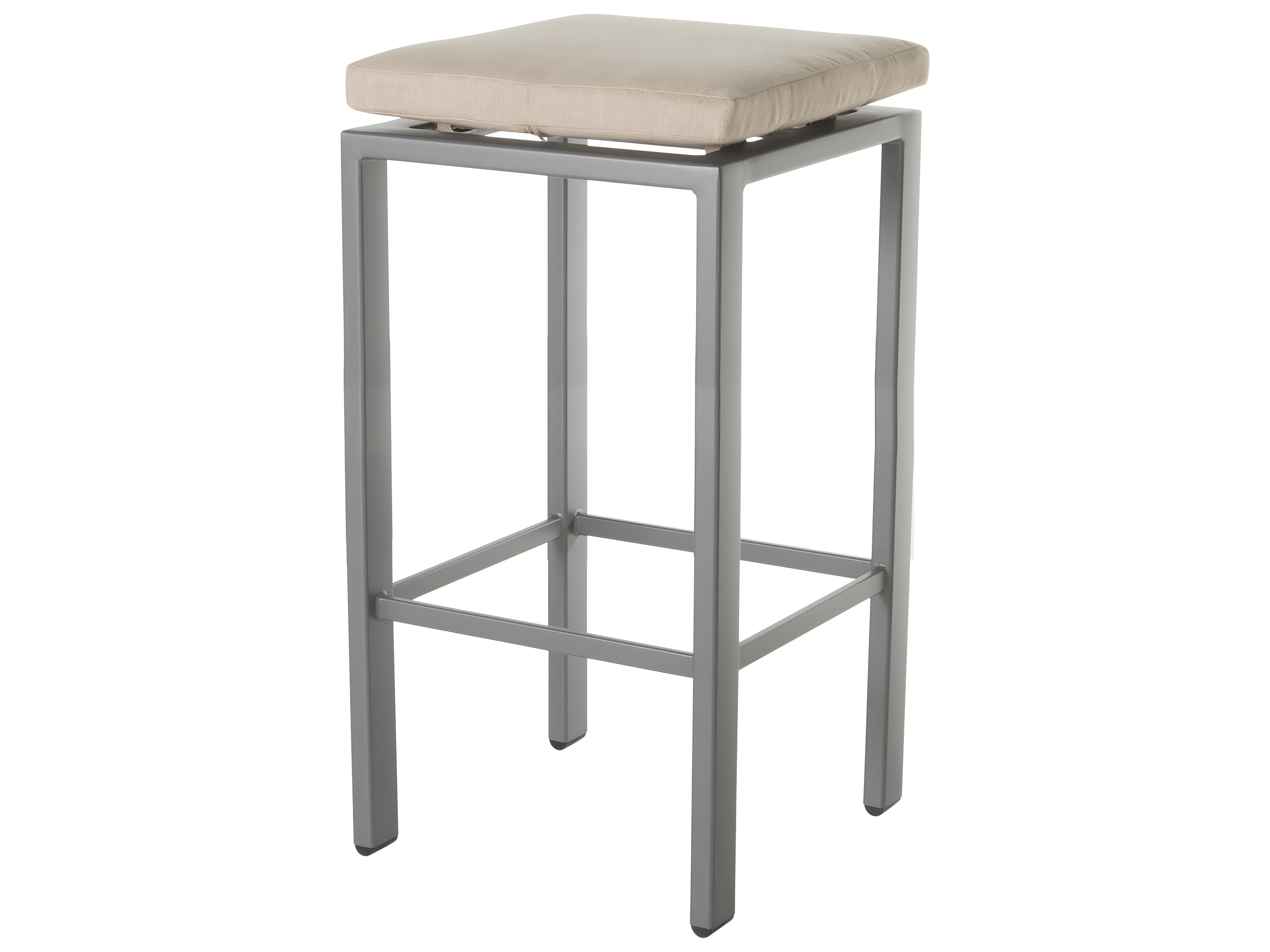 Aris Aluminum Backless Bar Stool