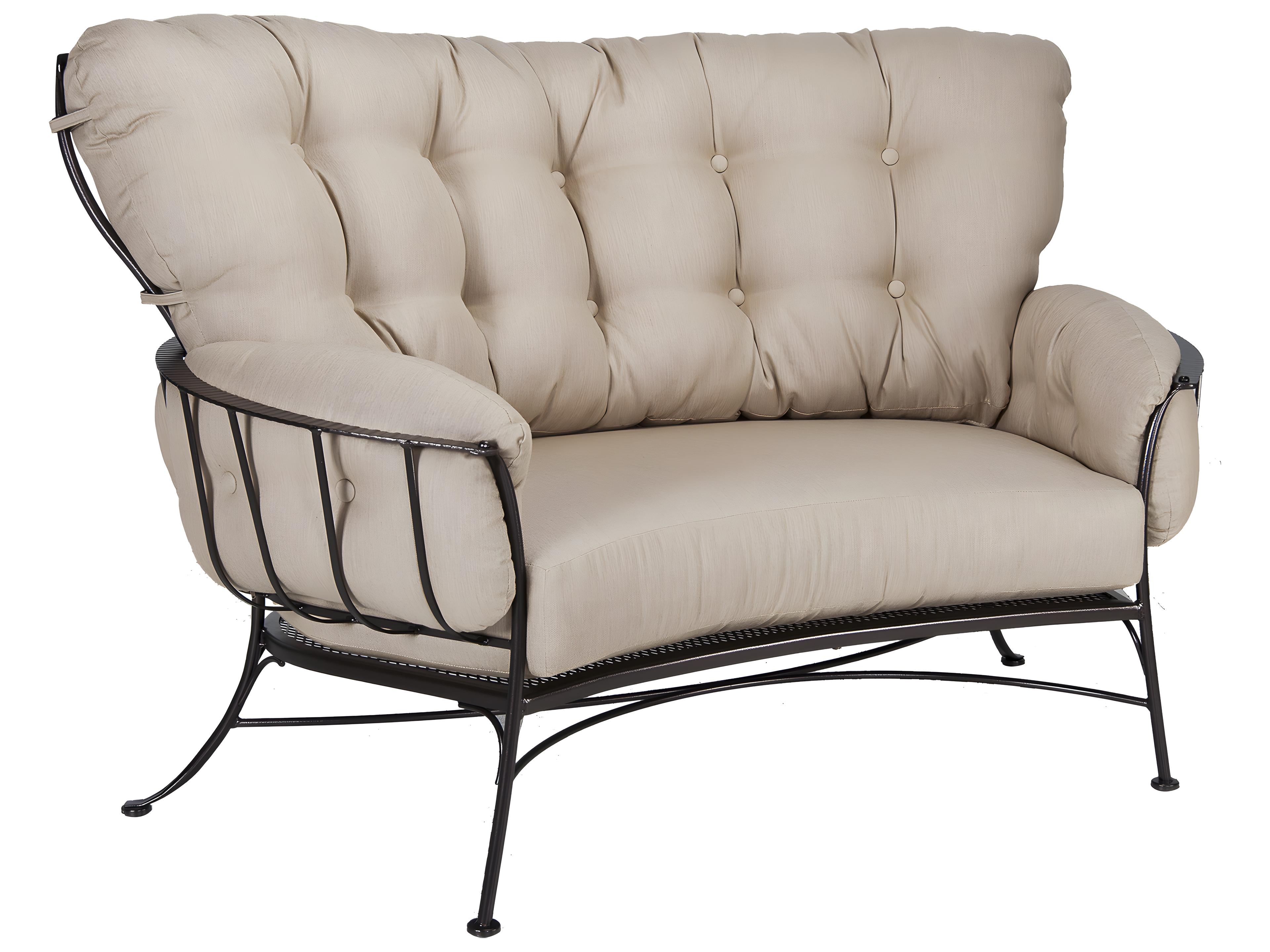 Monterra Wrought Iron Two Seat Cuddle Chair
