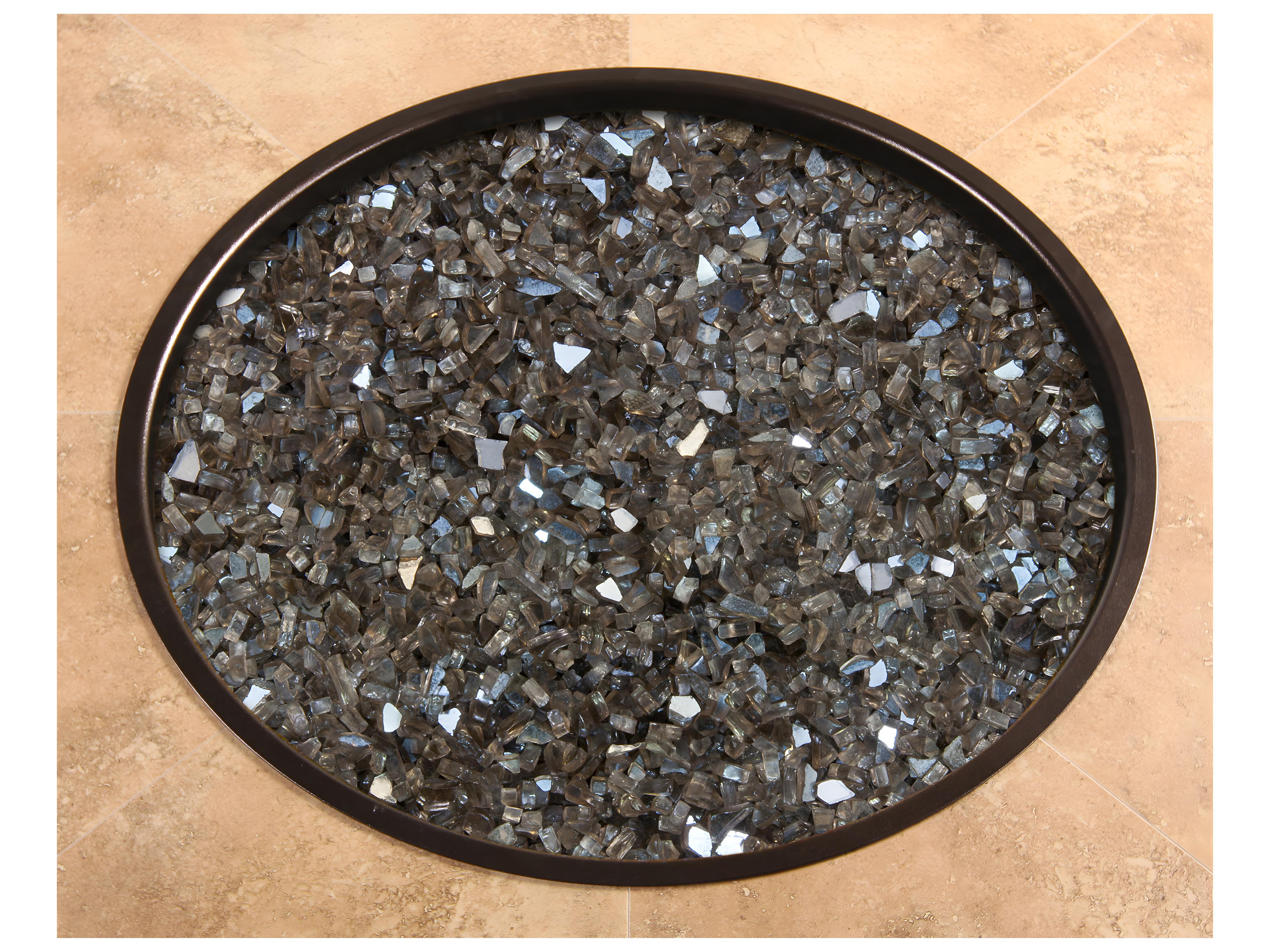 Casual Fireside Fire Media Smoke 6 lb. Mirrored Glass Kit